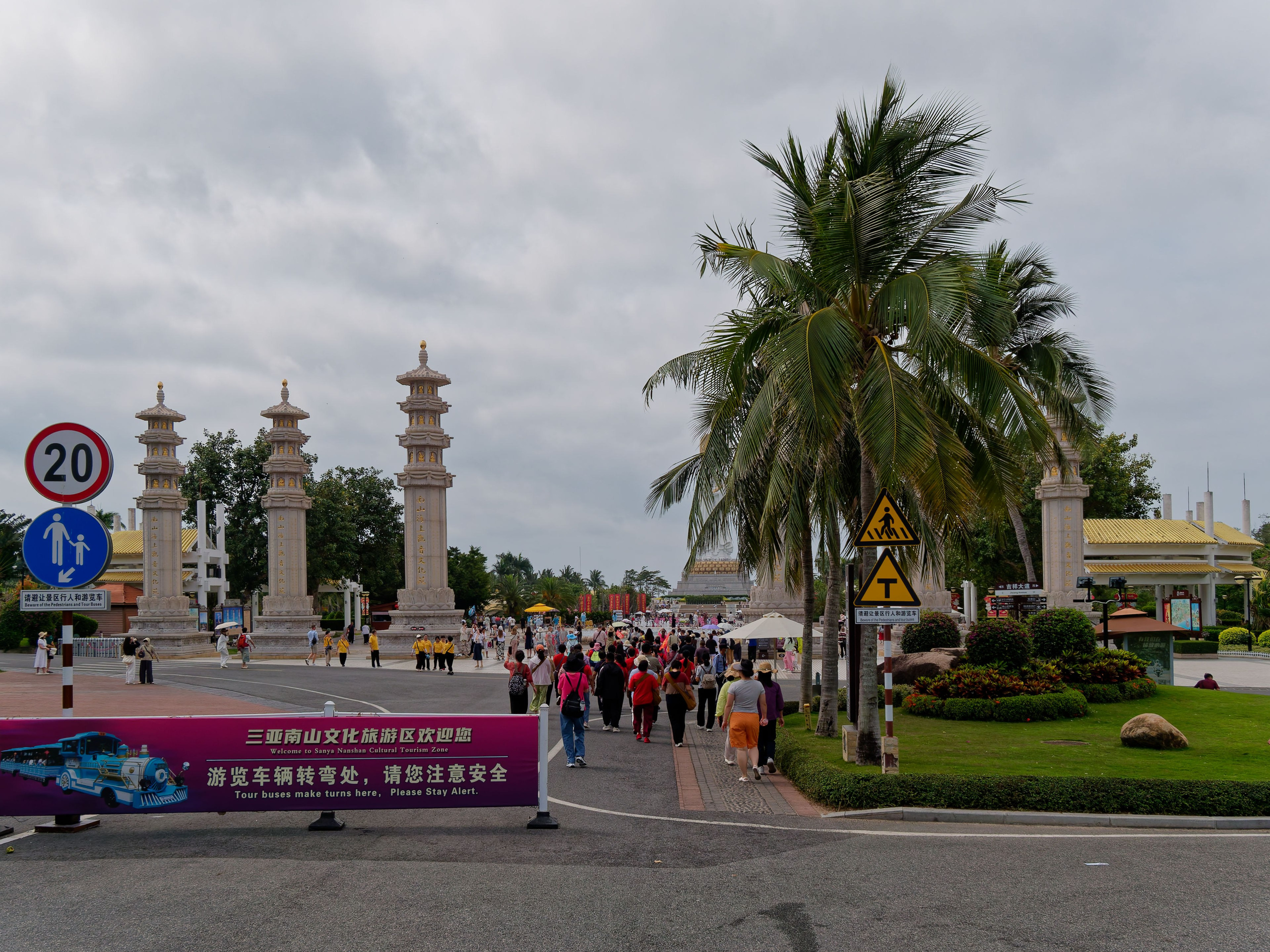 Хайнань 2026, Центр буддизма Наньшань на Хайнане. Фотопрогулки по Миру