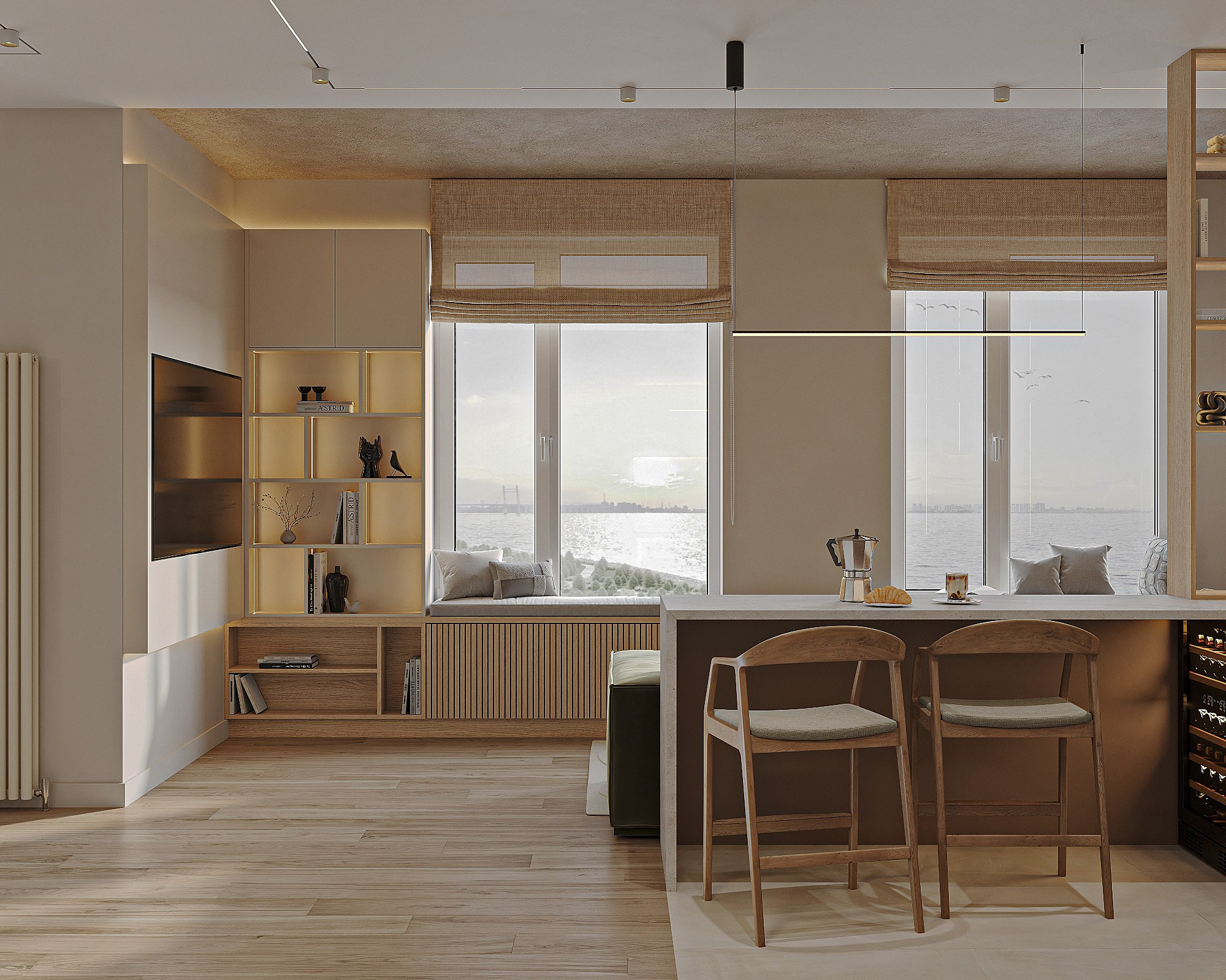 ЖК Морская Набережная. VIZDIZ — студия дизайна интерьеров