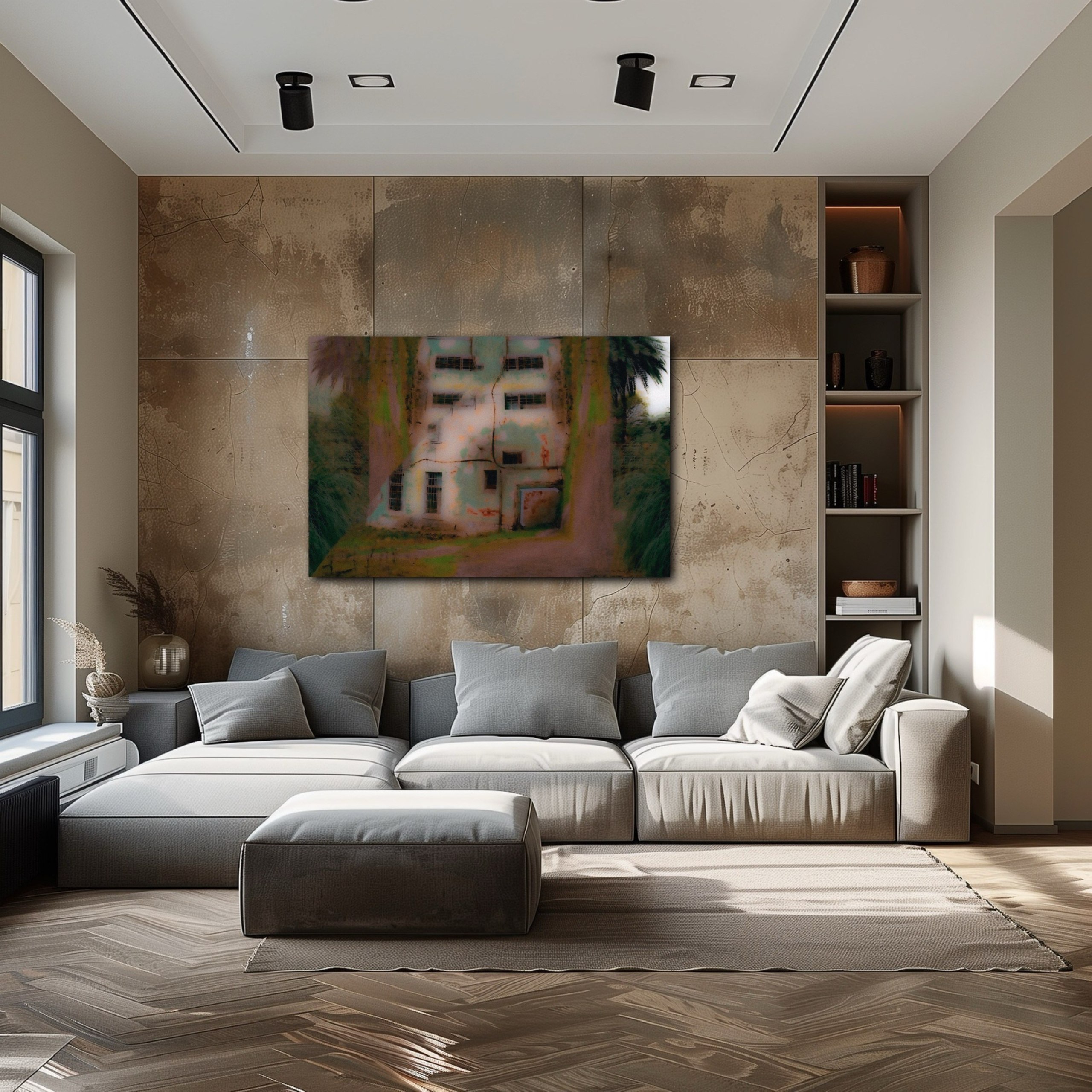 THE BUILDINGS. Визуальный артист Наташа Солнцева