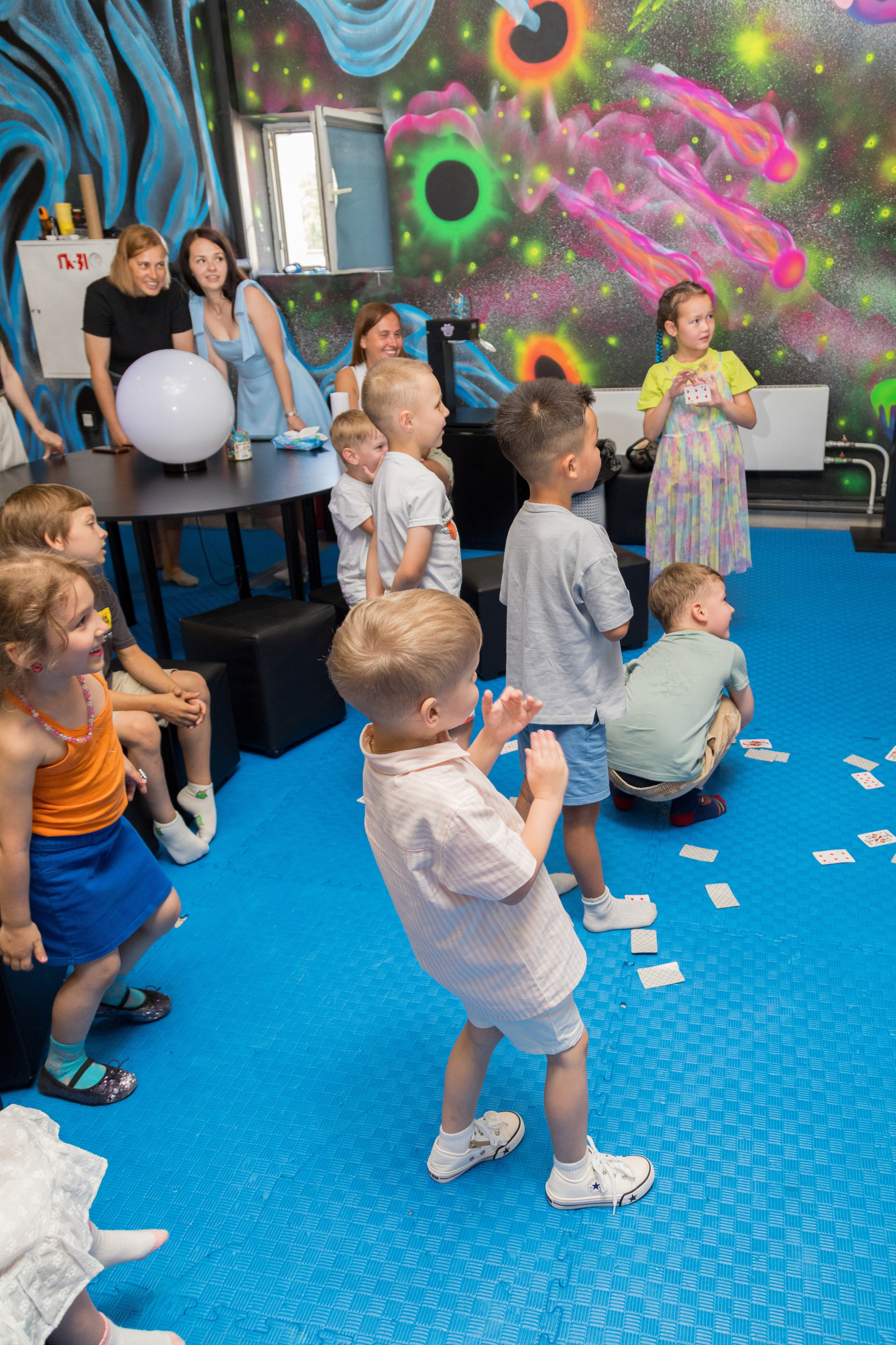 День рождения Феди, 5 лет. НЕОПАРК. Детский и контент фотограф Надя Волкова Санкт-Петербург