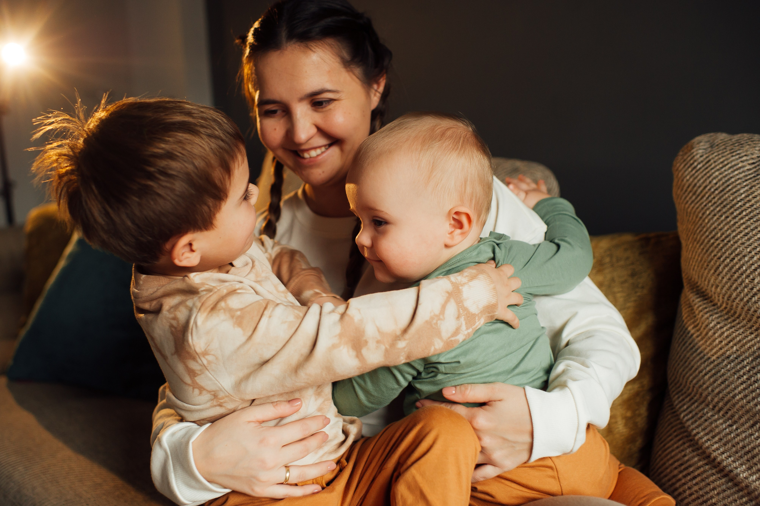 Семья дома. Семейный и детский фотограф в Старом Осколе София Степаненко