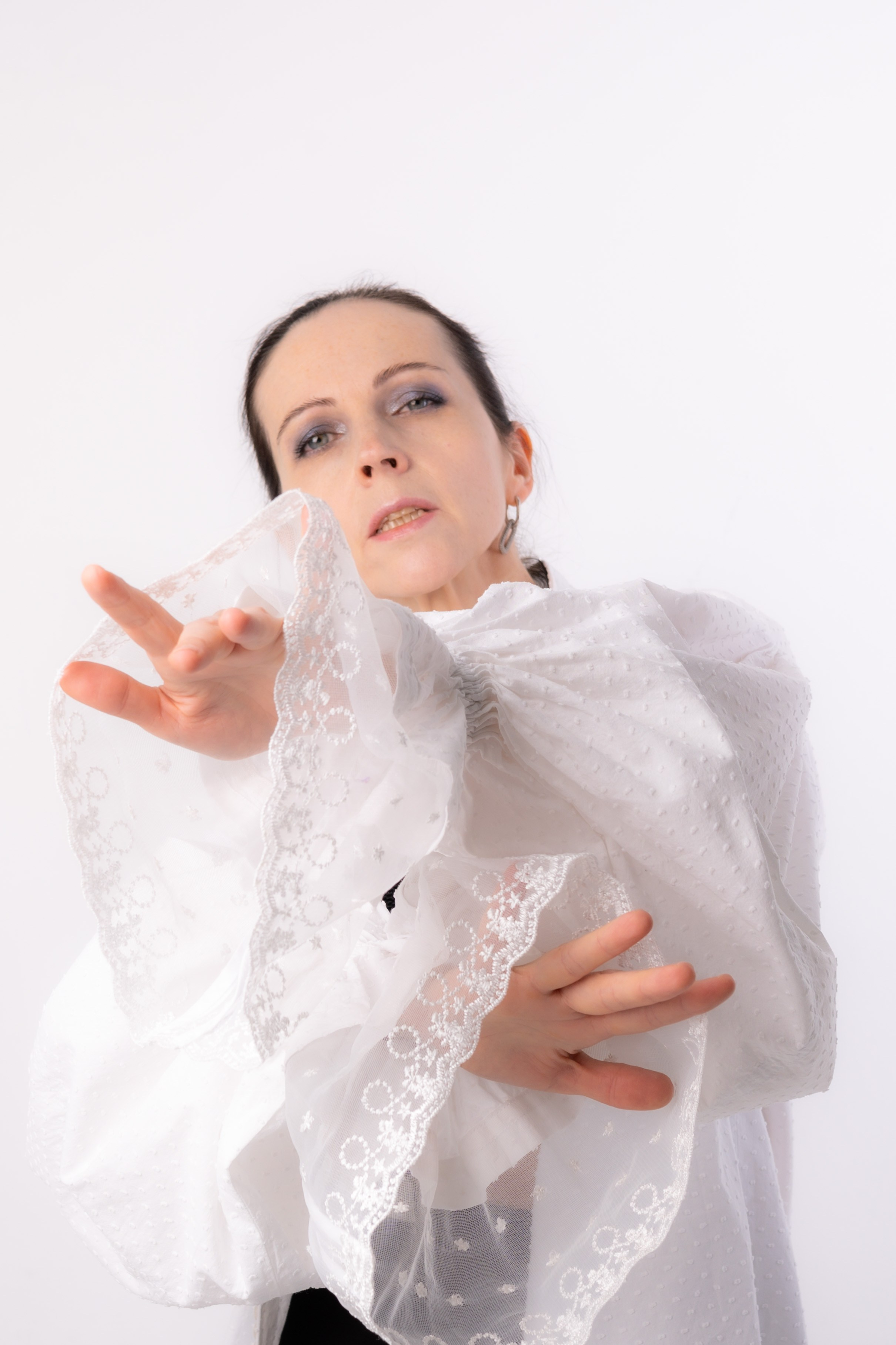 Студийная фотосессия девушки