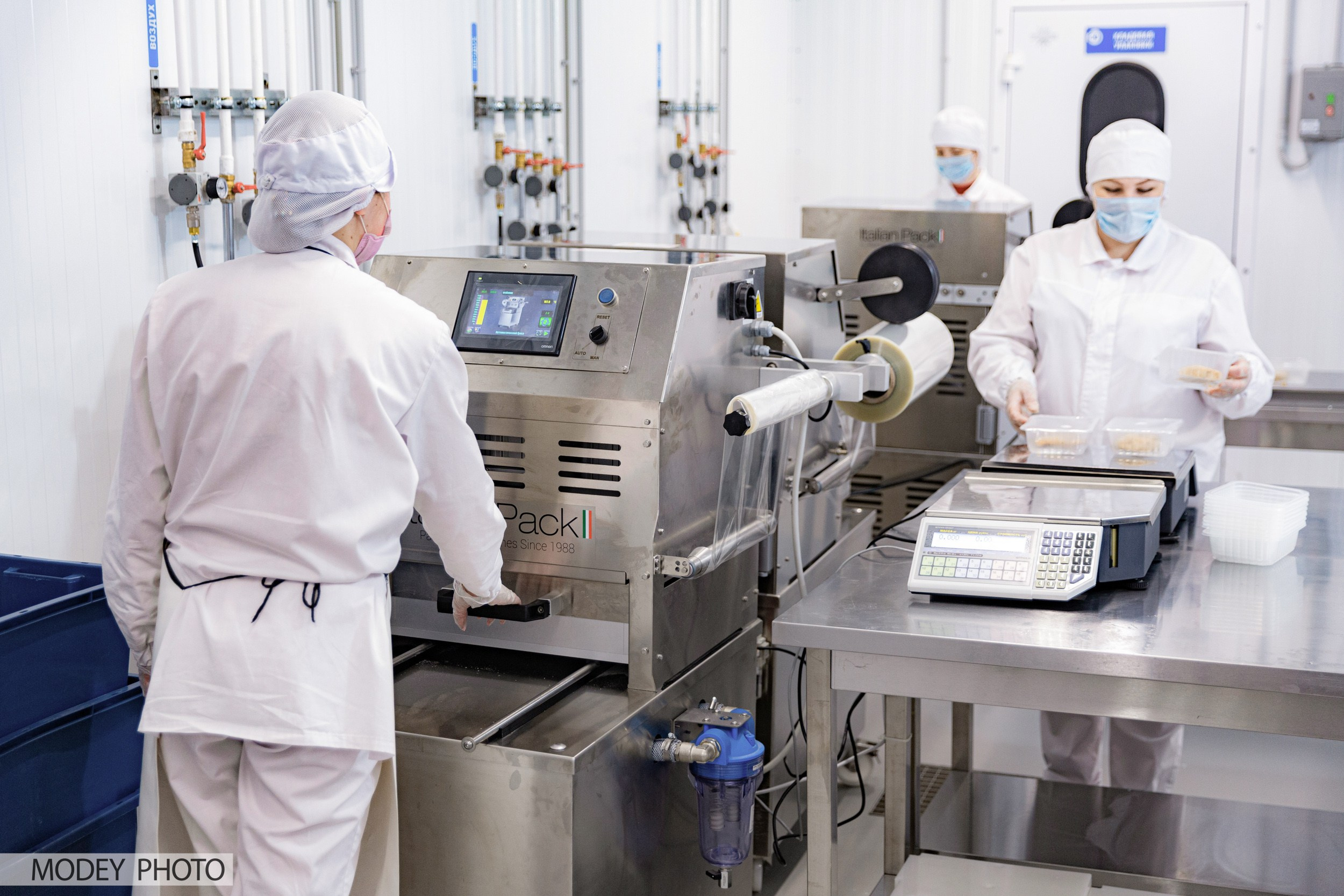 Производственный процесс пищевого цеха