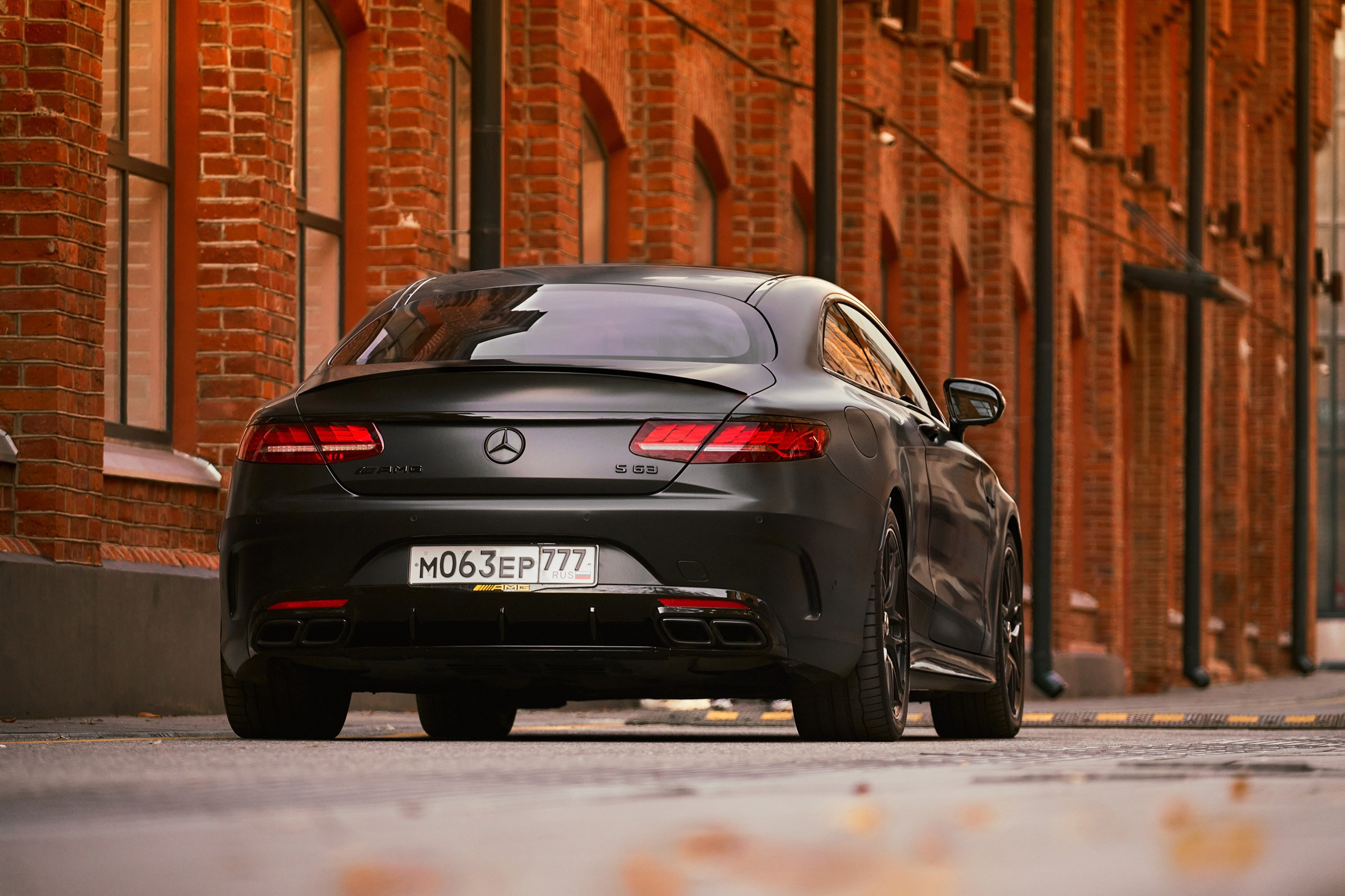 Фотосессия Mercedes-Benz S63 AMG Coupe | GLAR Production