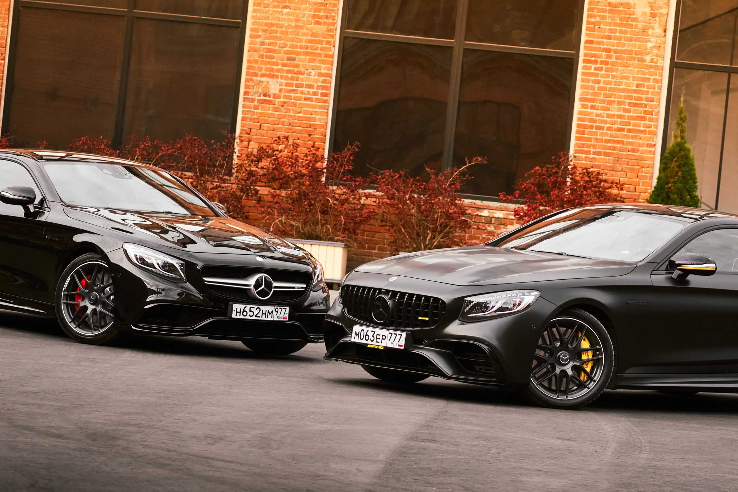 Фотосессия Mercedes-Benz S63 AMG Coupe | GLAR Production