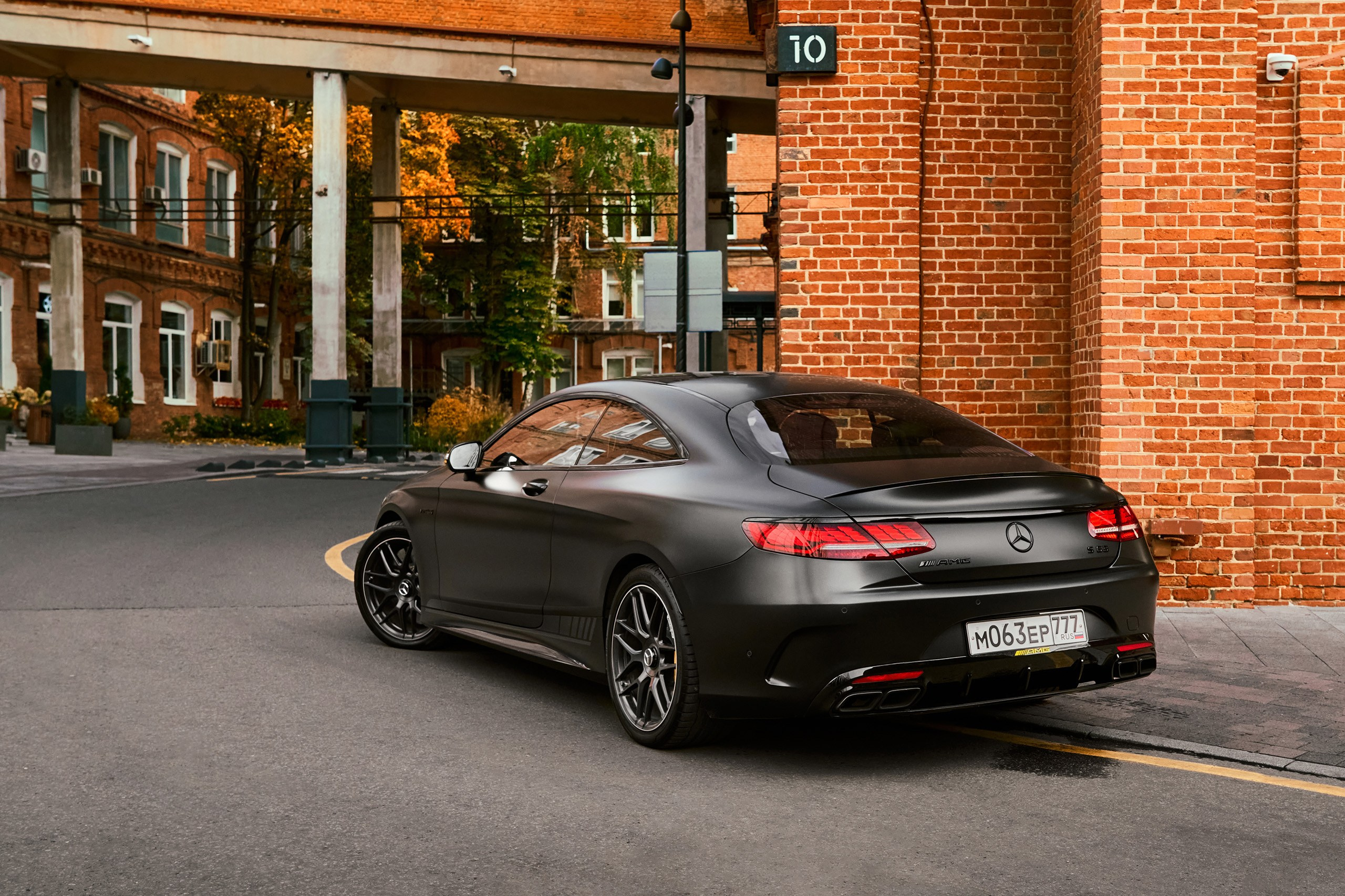 Фотосессия Mercedes-Benz S63 AMG Coupe | GLAR Production