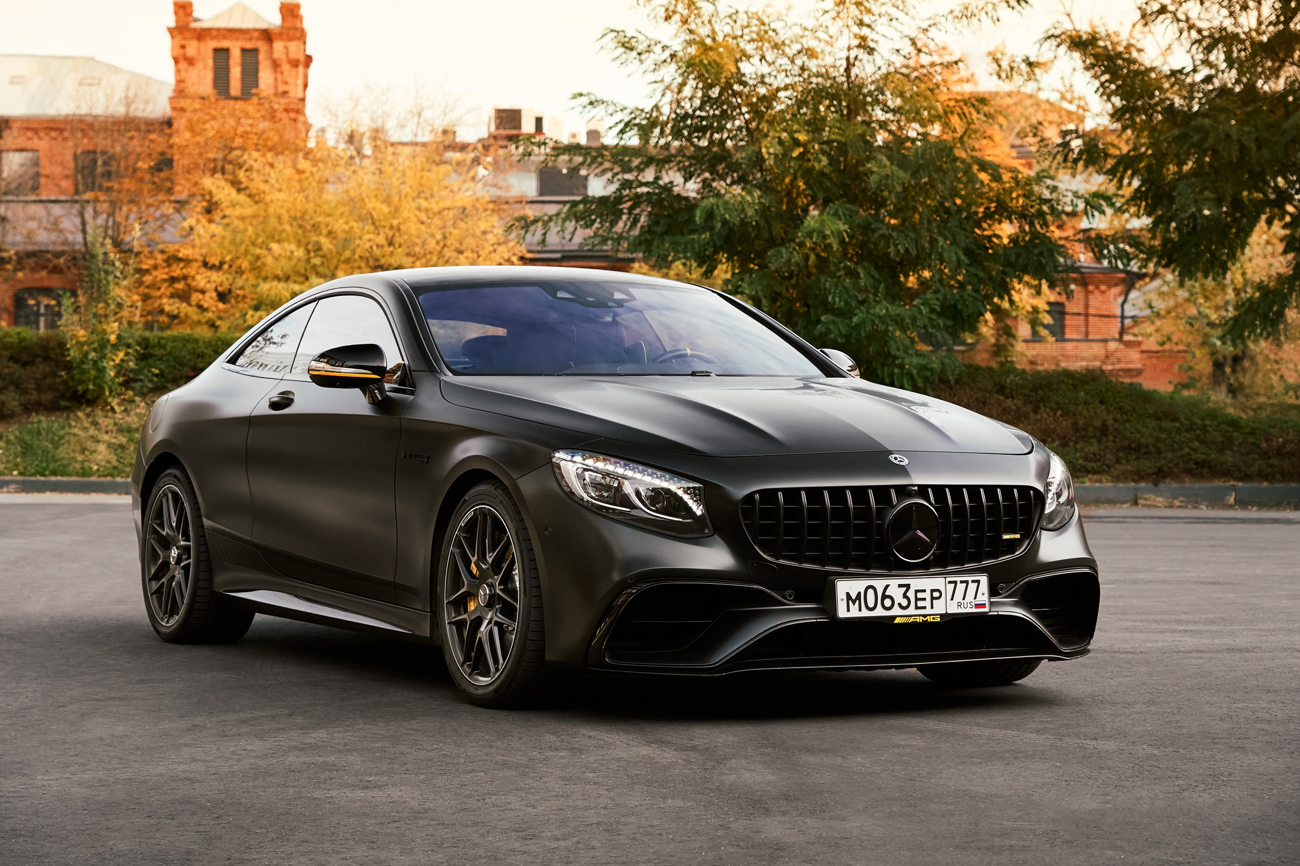 Фотосессия Mercedes-Benz S63 AMG Coupe | GLAR Production