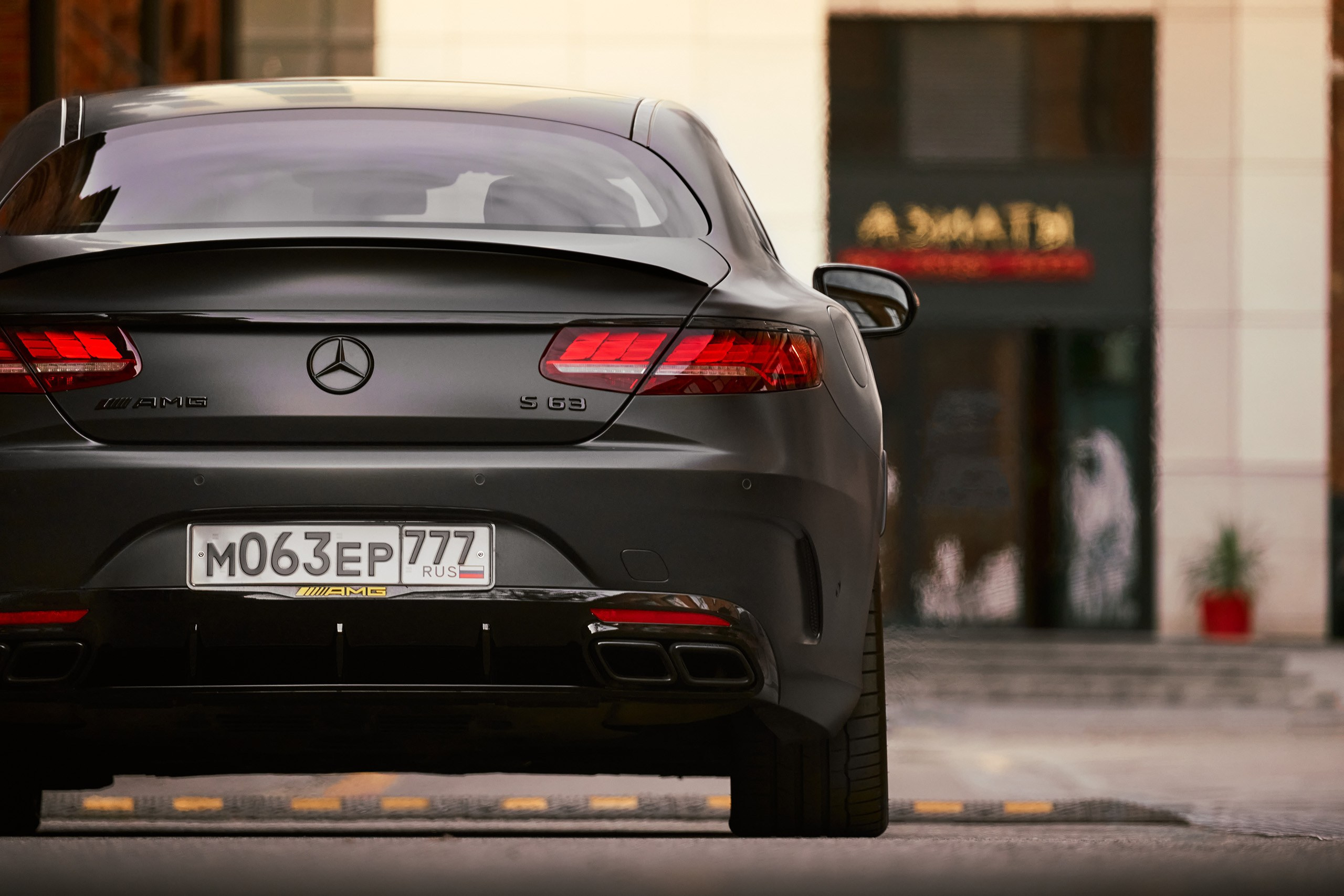 Фотосессия Mercedes-Benz S63 AMG Coupe | GLAR Production