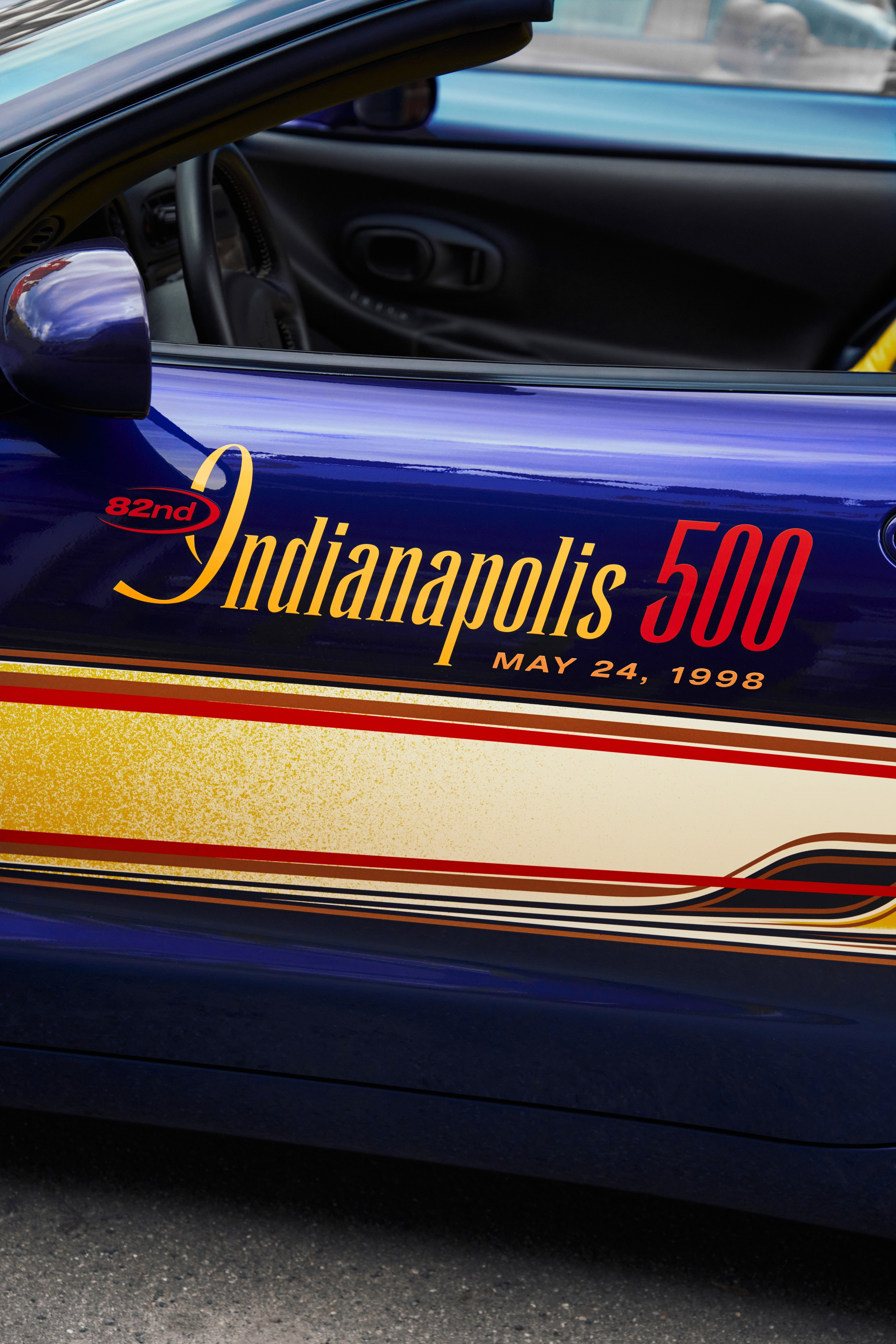 Ливрея Indianapolis 500 на двери редкого американского маслкара Chevrolet Corvette C5 фотоотчет GLAR Production