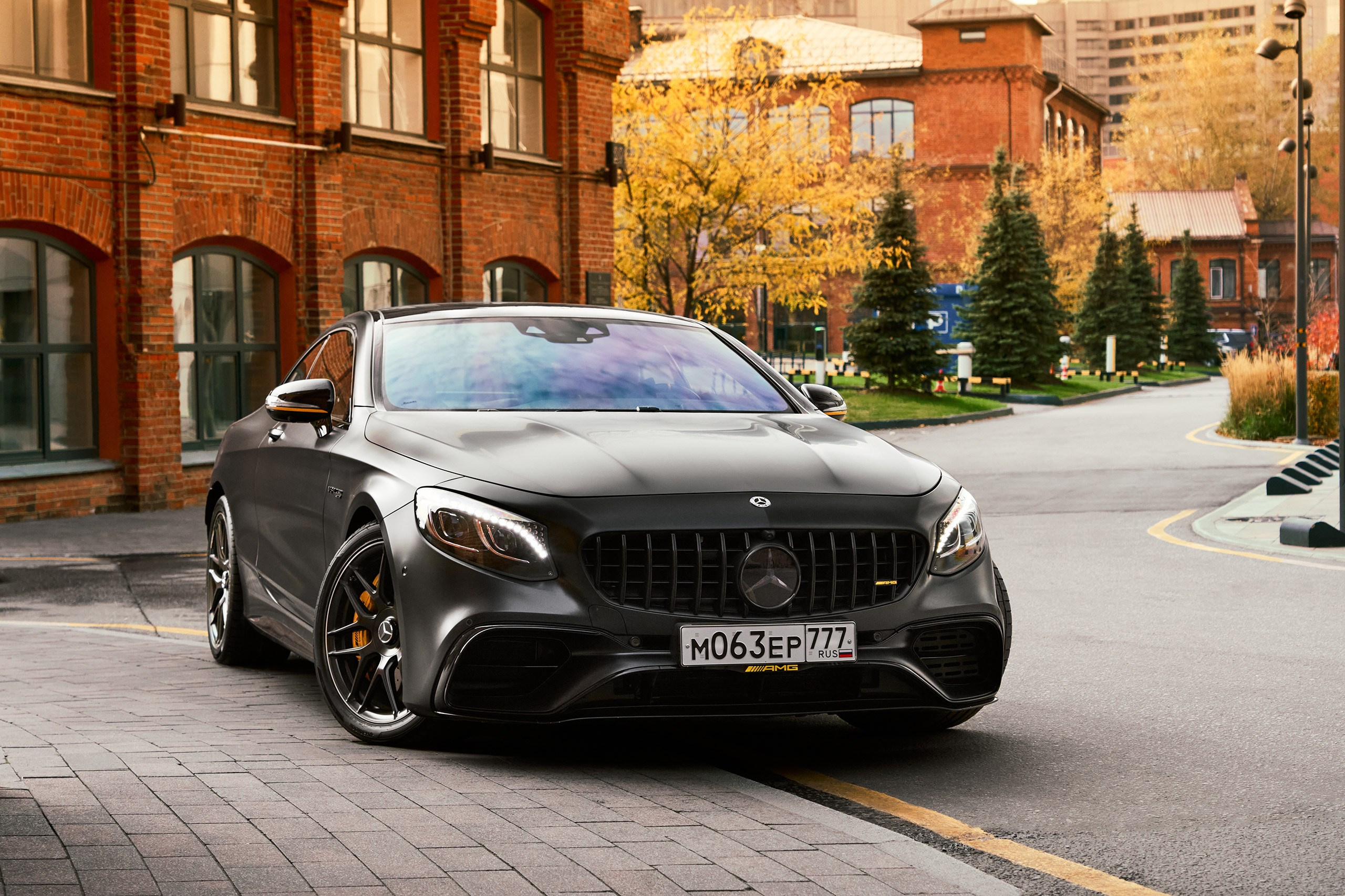 Фотосессия Mercedes-Benz S63 AMG Coupe | GLAR Production