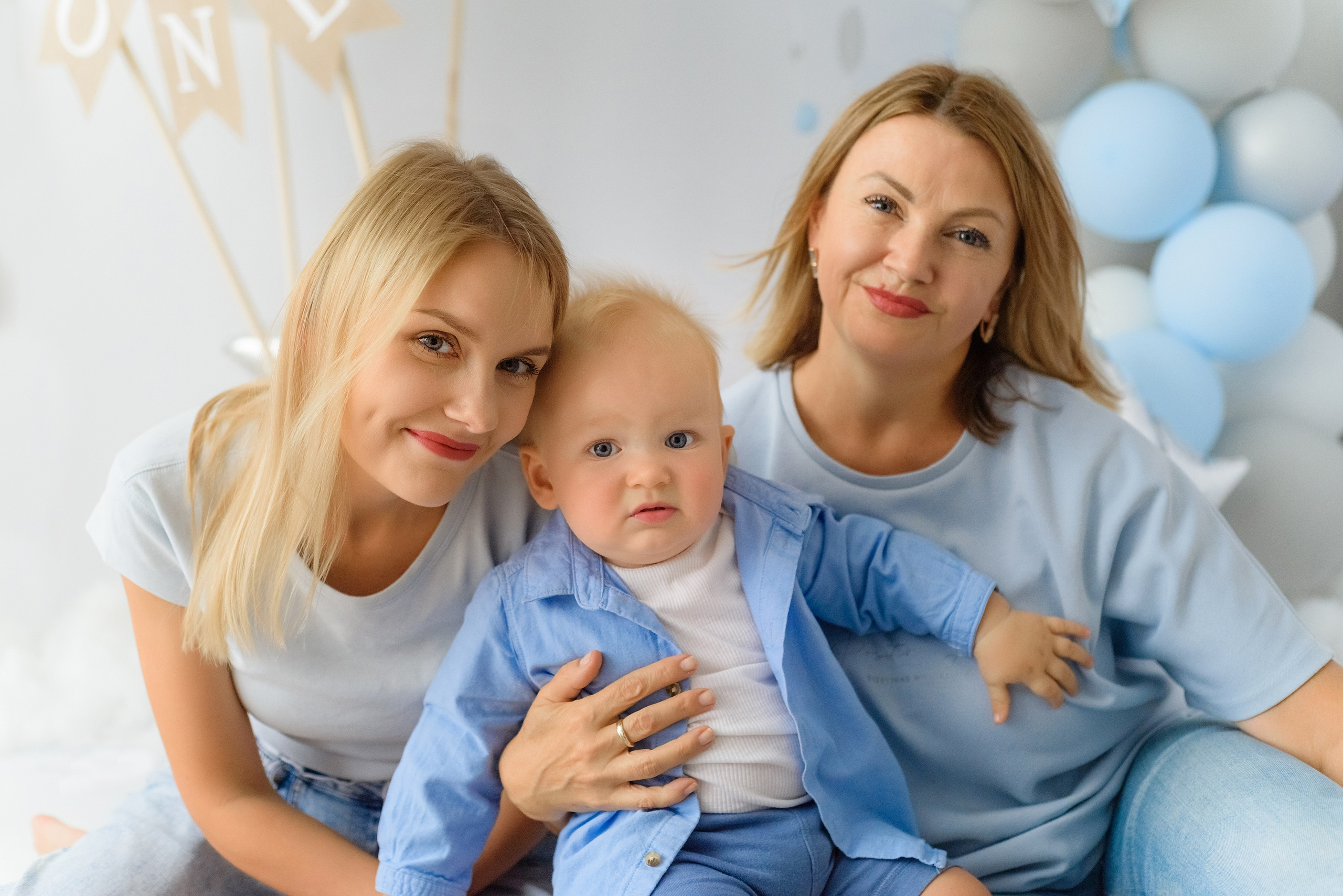 «Лунный свет» Юре 1 годик. Детский Фотограф |Фотограф на годик в Брянске Ирина Романова