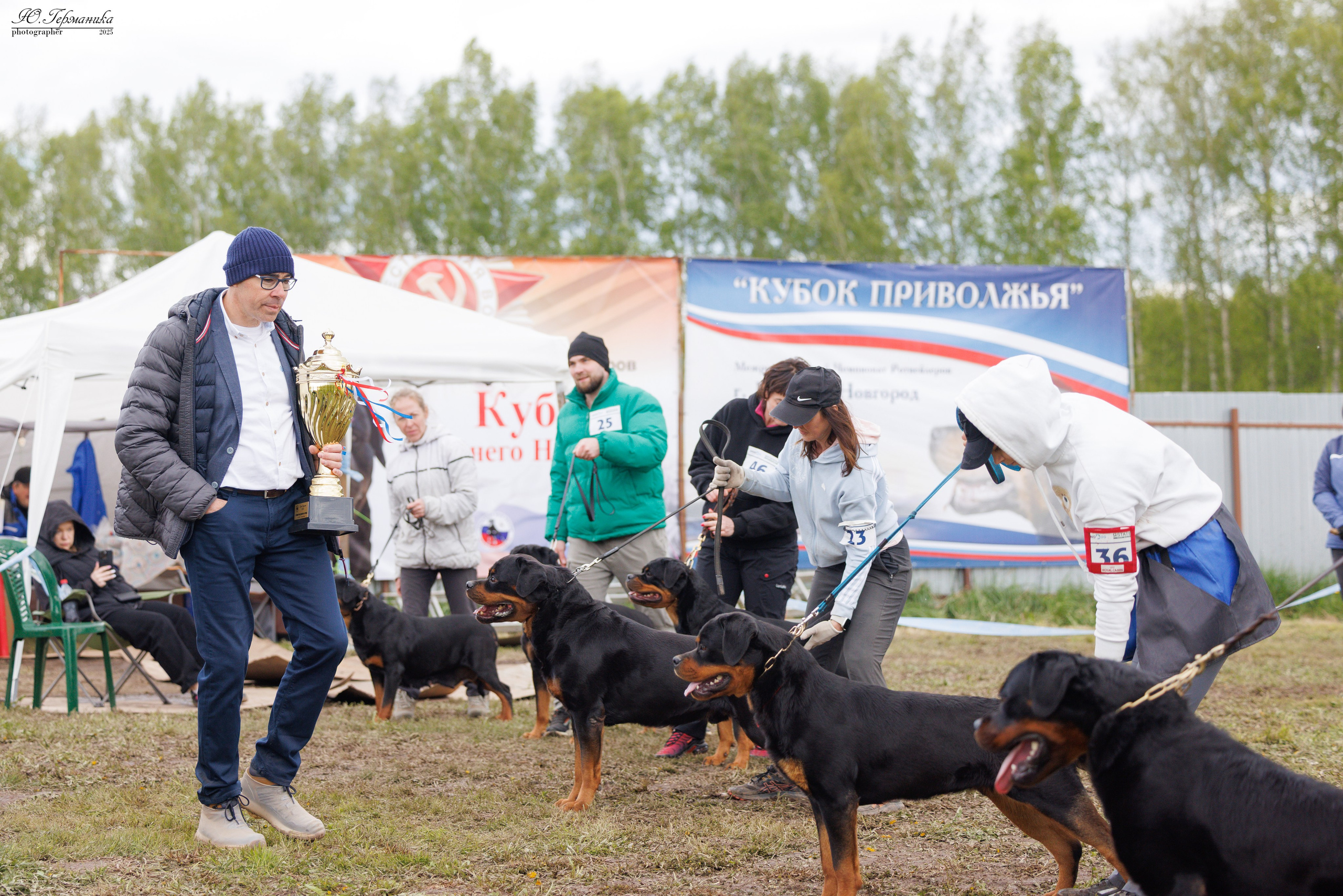 Нижний Новгород 2хмоно ротвейлеров 10-11.05.2025. Фотограф-анималист Юлия Германика