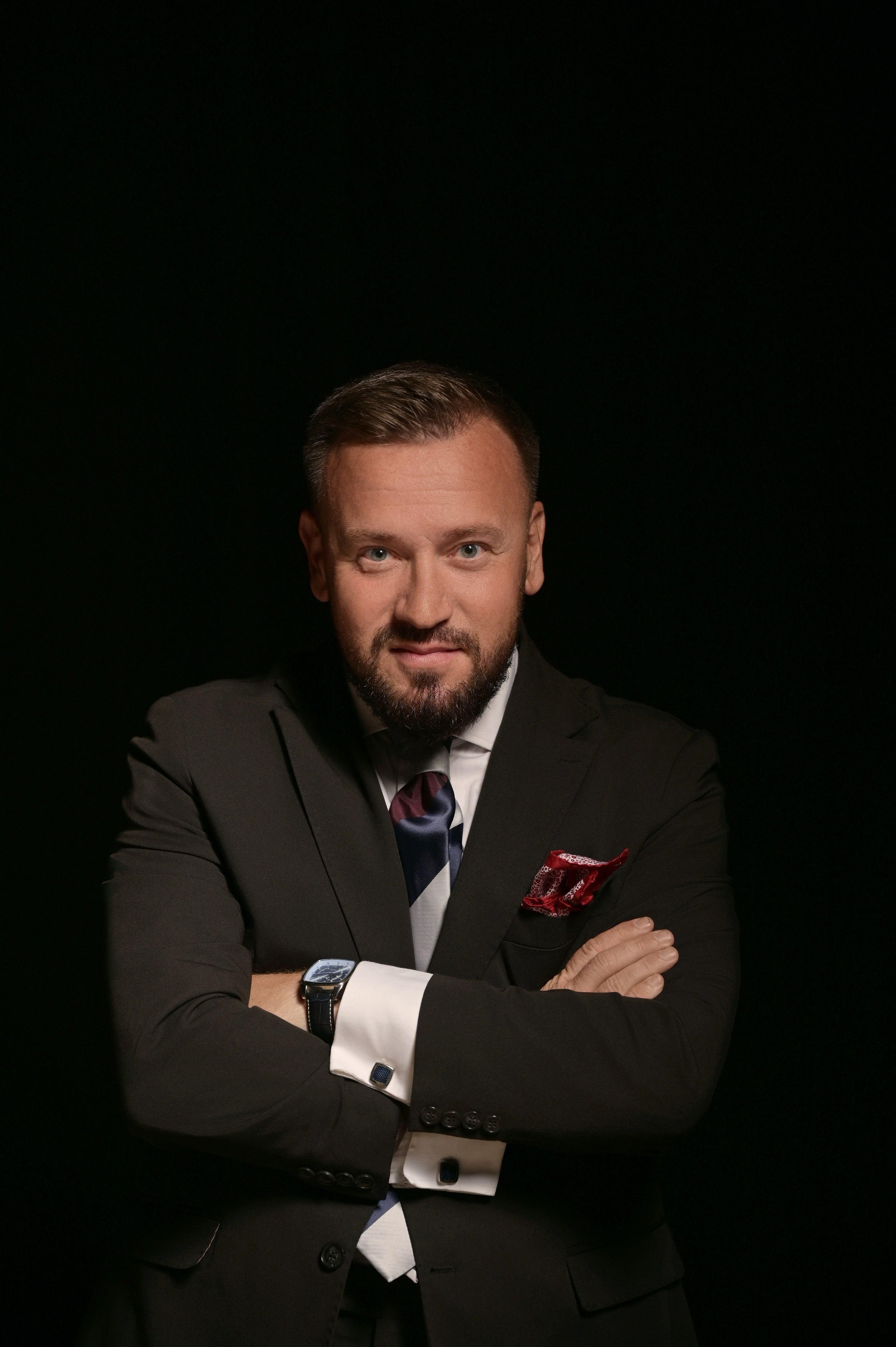 Мужской портрет в студии. Репортажный фотограф в Краснодаре Валентина Пащенко