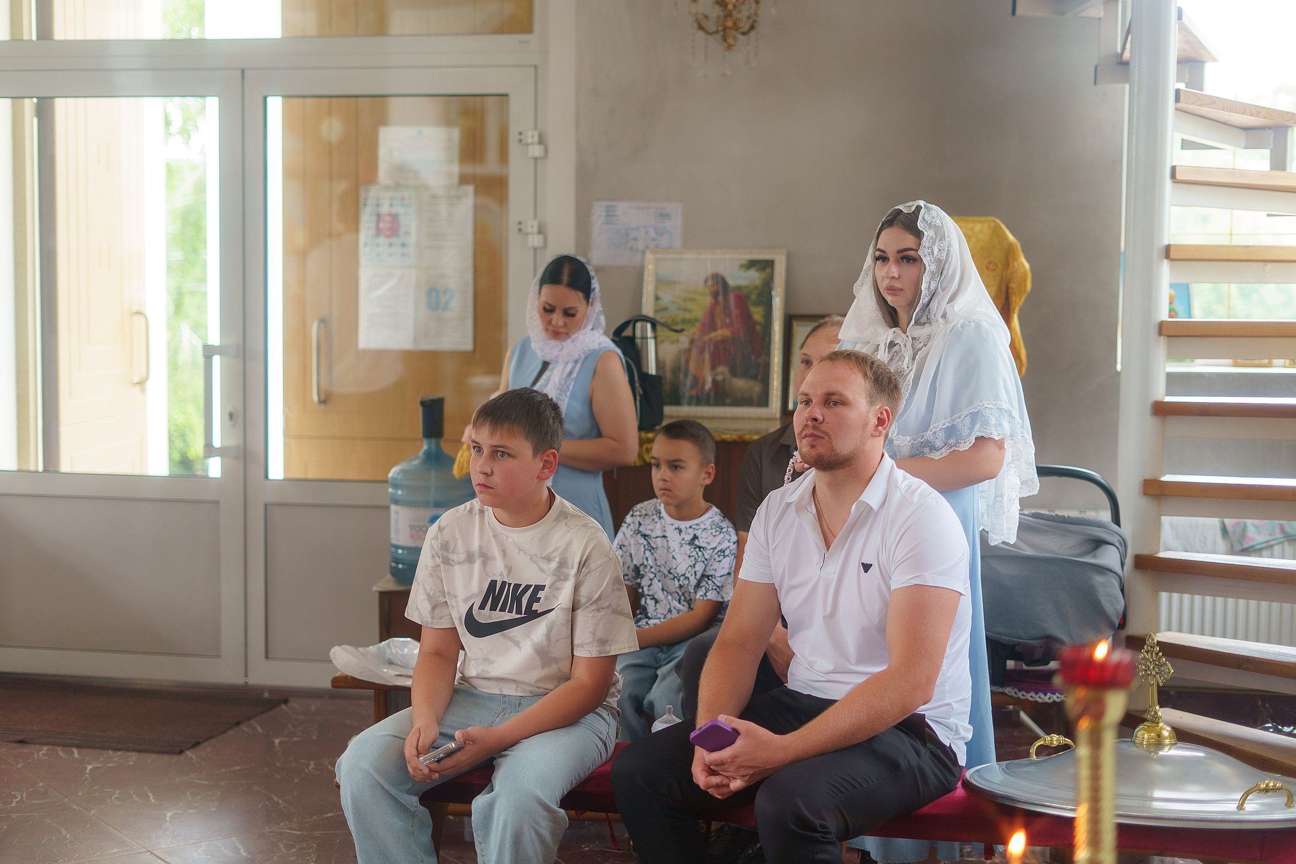 Крещение, г. Кропоткин, Храм Петра и Павла. Семейный и детский фотограф в Гулькевичи, Кропоткине