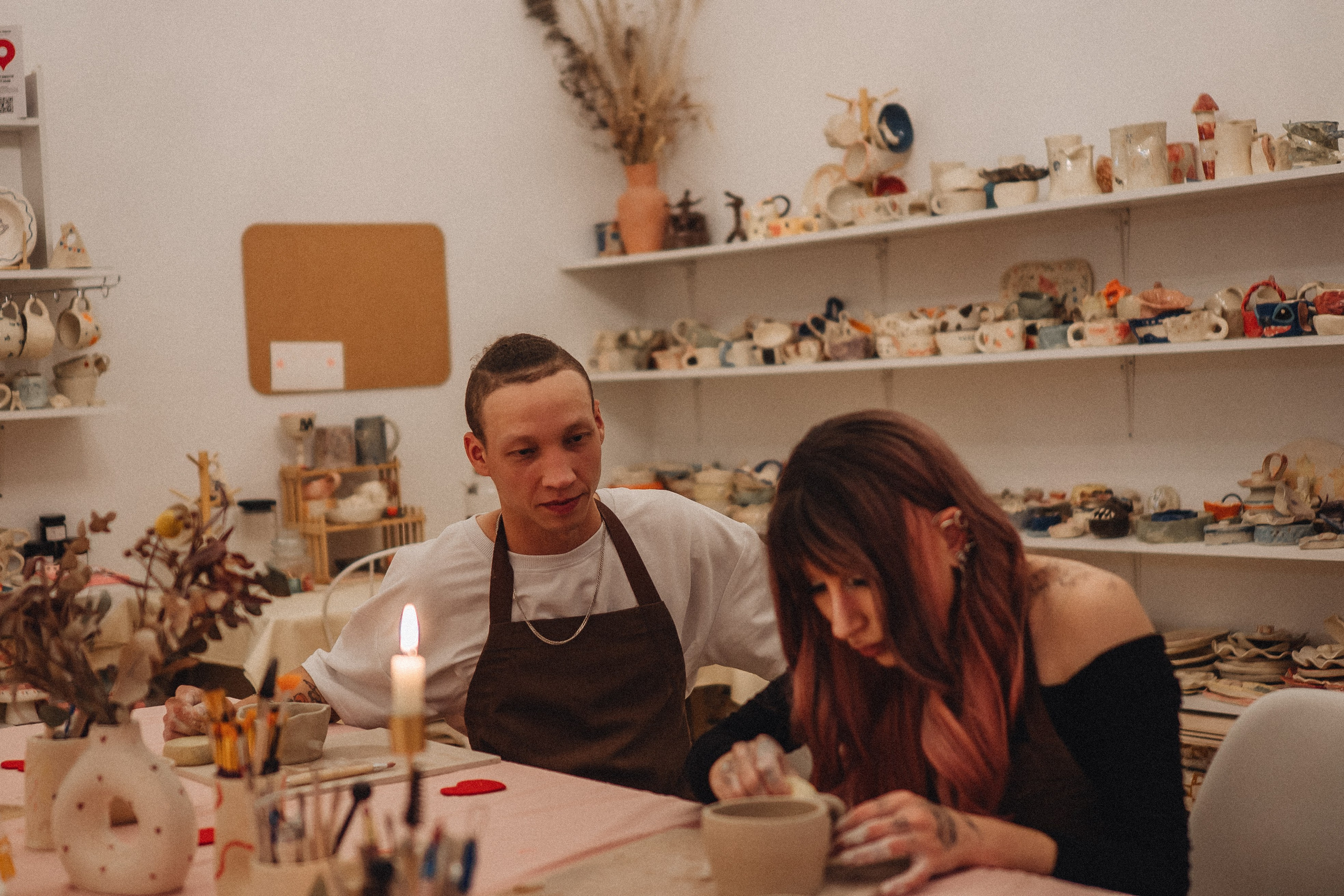 СВИДАНИЕ В ГОНЧАРНОЙ МАСТЕРСКОЙ. Профессиональный фотограф, Санкт-Петербург — Виктория Богомолова