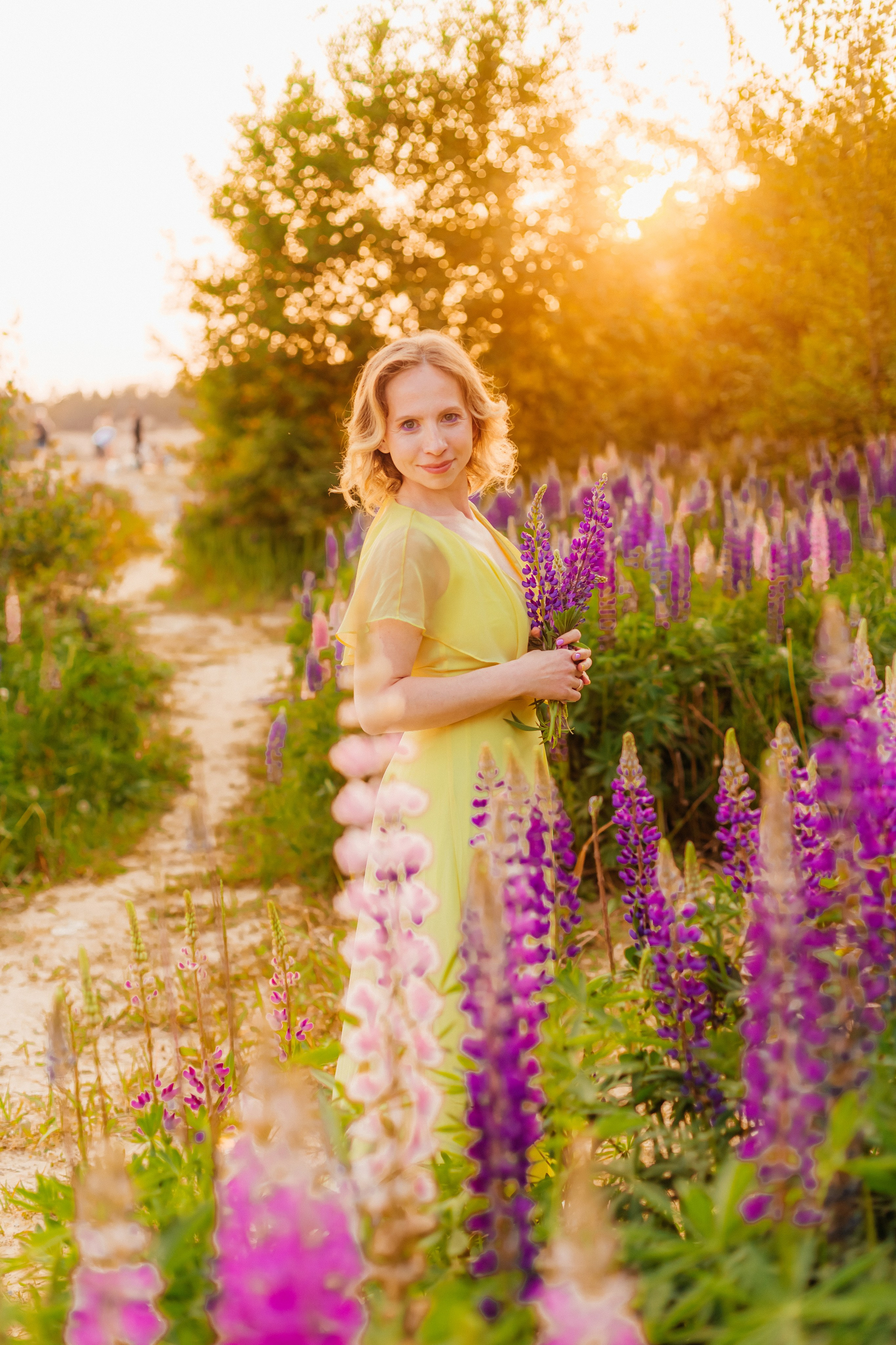 Люпины. Семейный фотограф Любовь Саркеева