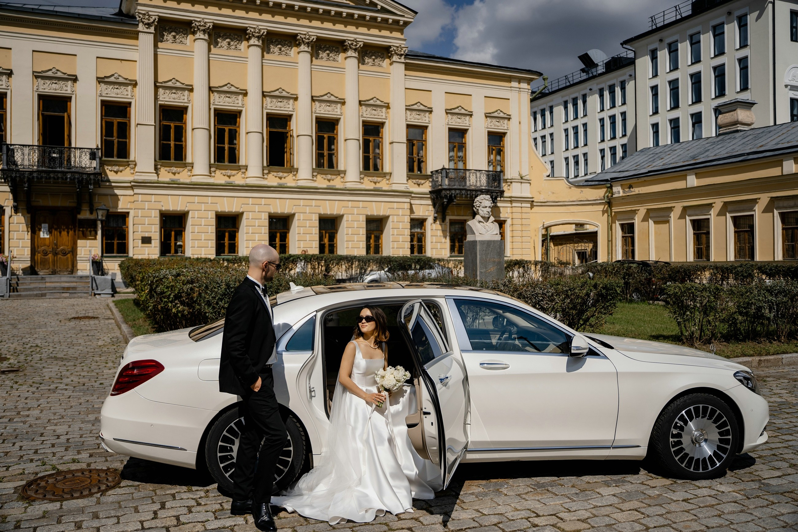 Регистрация брака в библиотеке Пушкина. Свадебный и семейный фотограф в Москве Светлана Зоткина
