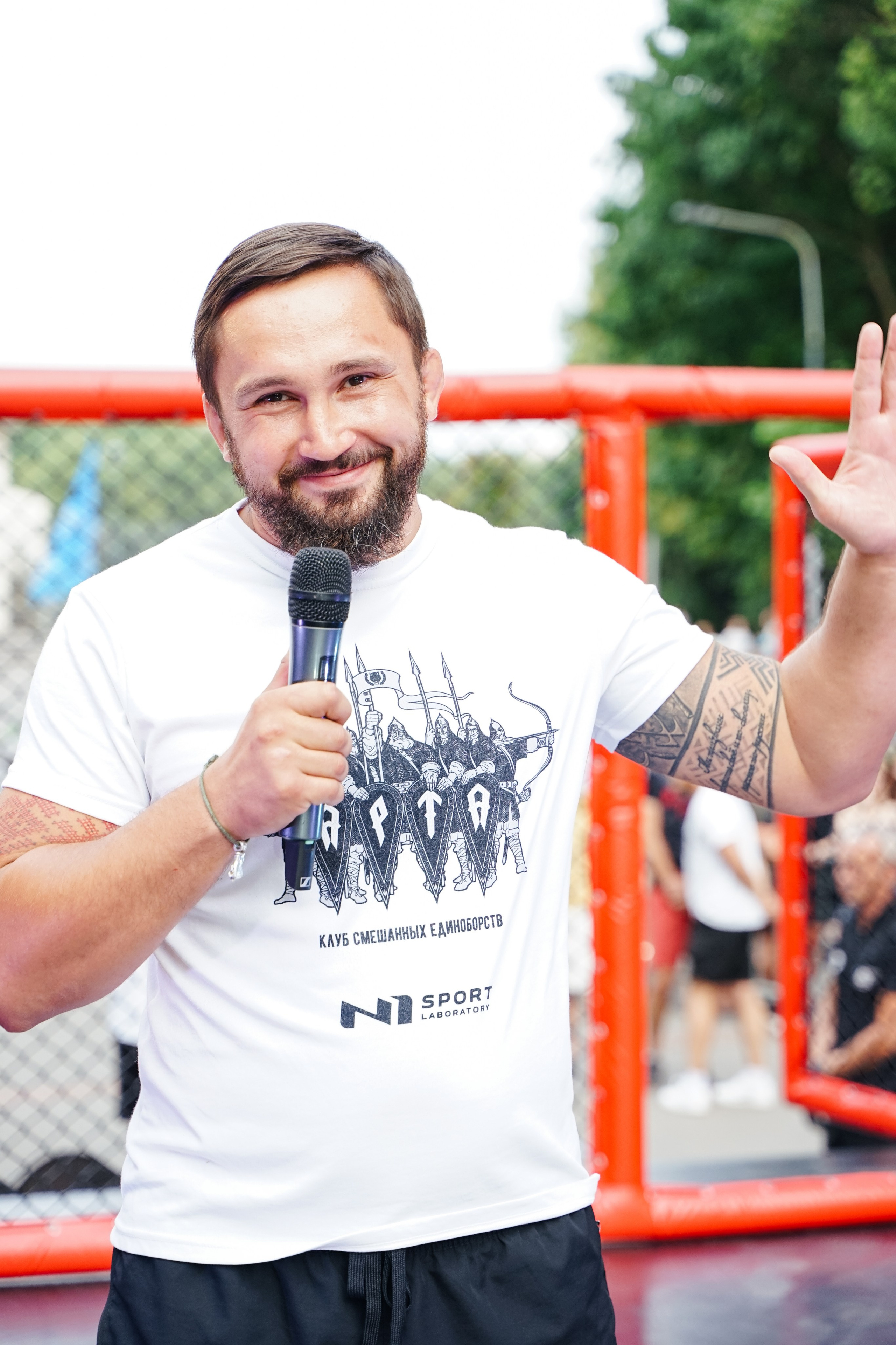 Вечер боев в ЦПКиО. Фотограф Надежда Погребняк | Рязань | Москва