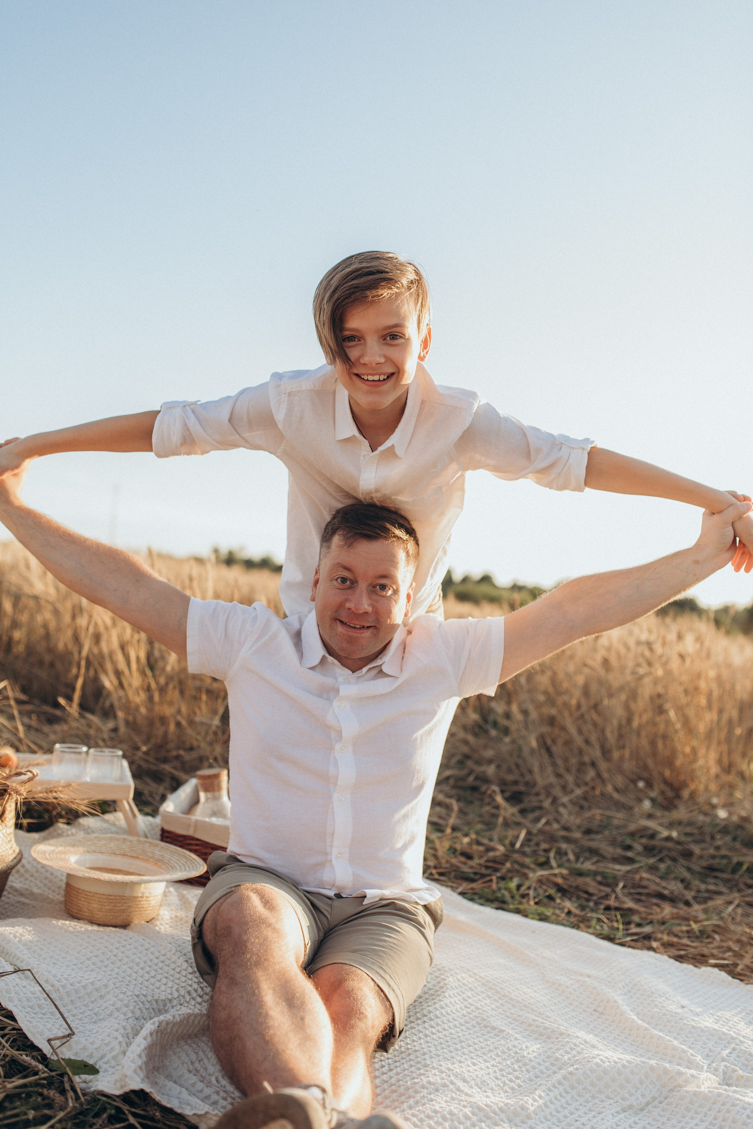 Семейная летняя прогулка. Семейный фотограф в Москве Екатерина Север