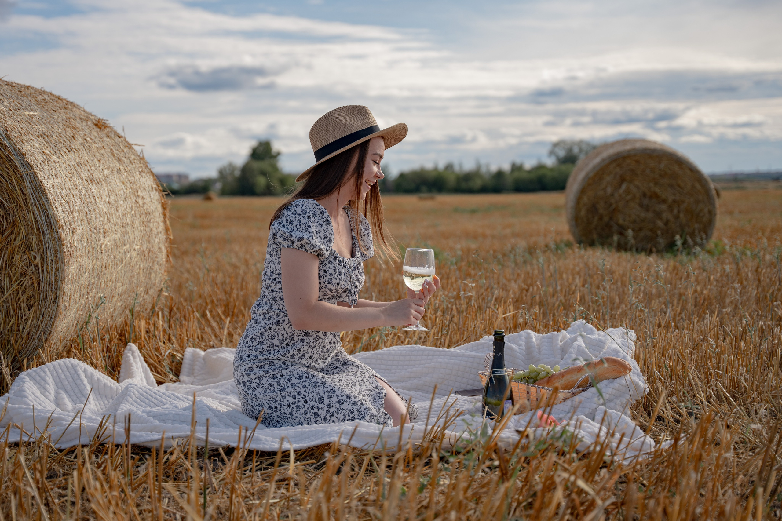 Ольга в поле