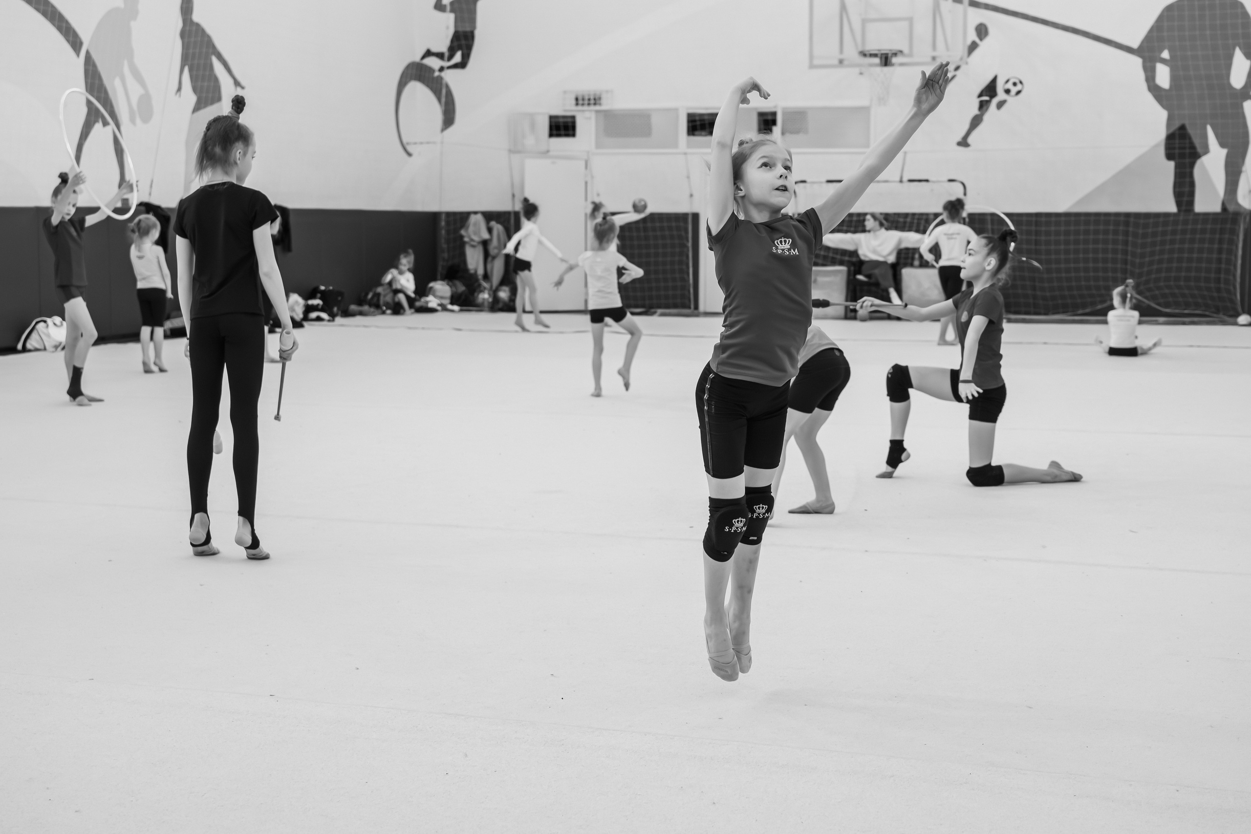 Тренировочный процесс. Художественная гимнастика. Фотограф в Москве