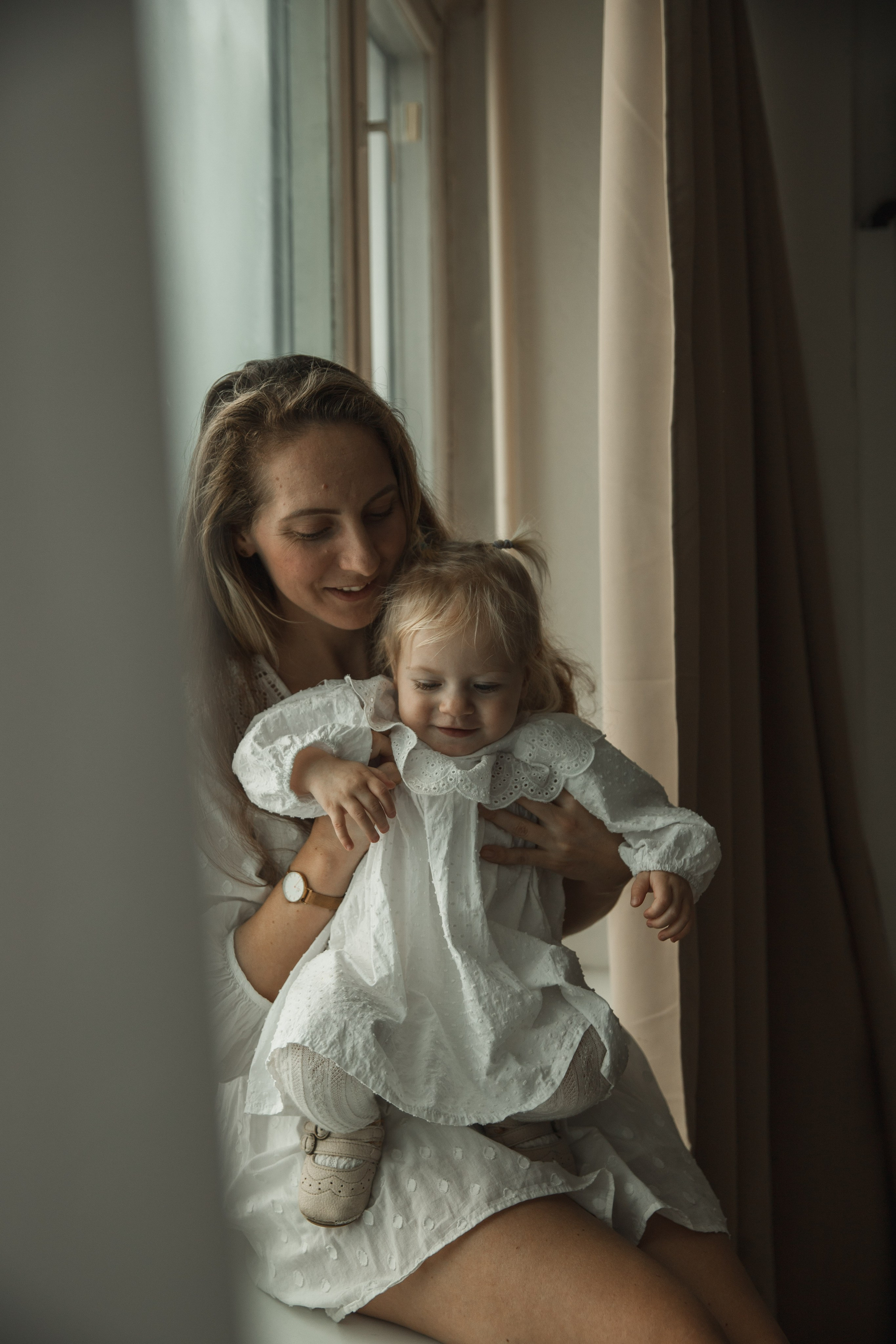 Мама и дочка. Свадебный и портретный фотограф в Москве Мария Кравченко