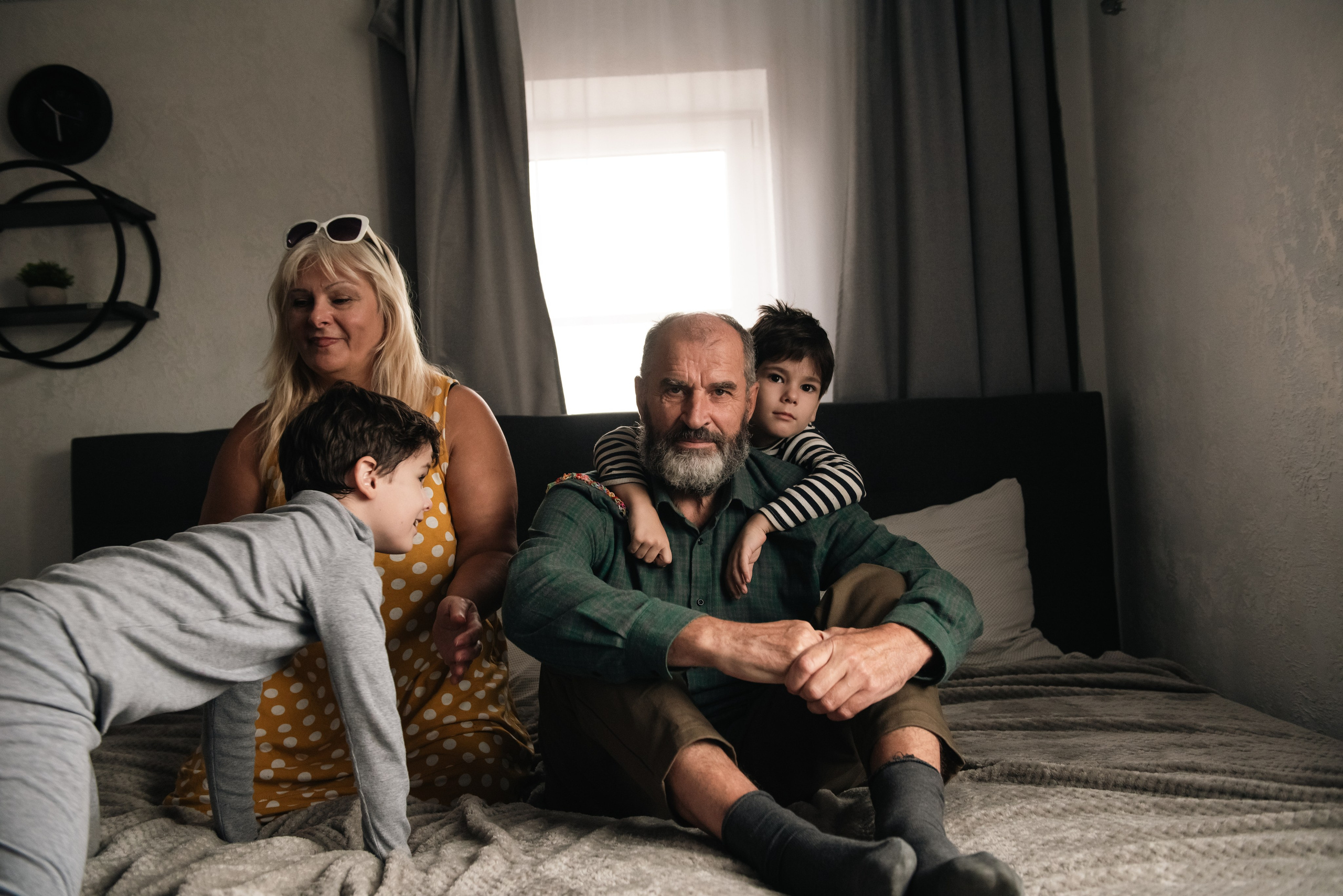 С дедушкой. Фотограф, визажист. Москва