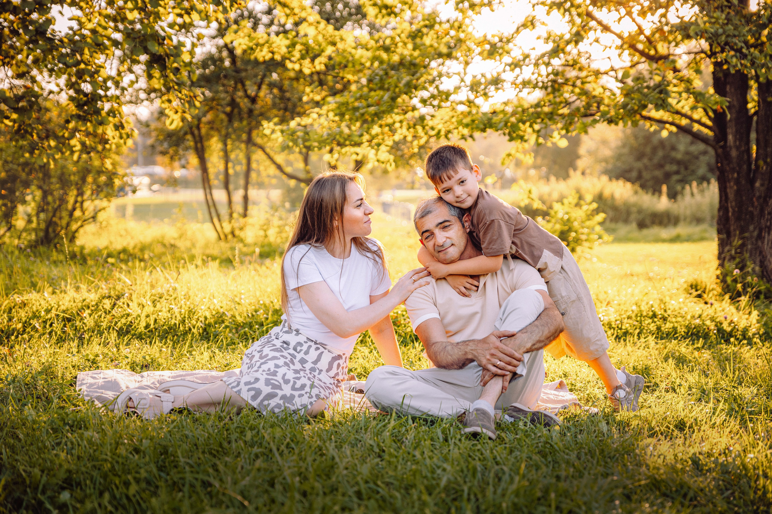 Наталия, Нахид, Давуд. Семейный фотограф В Москве Александра Дейкун