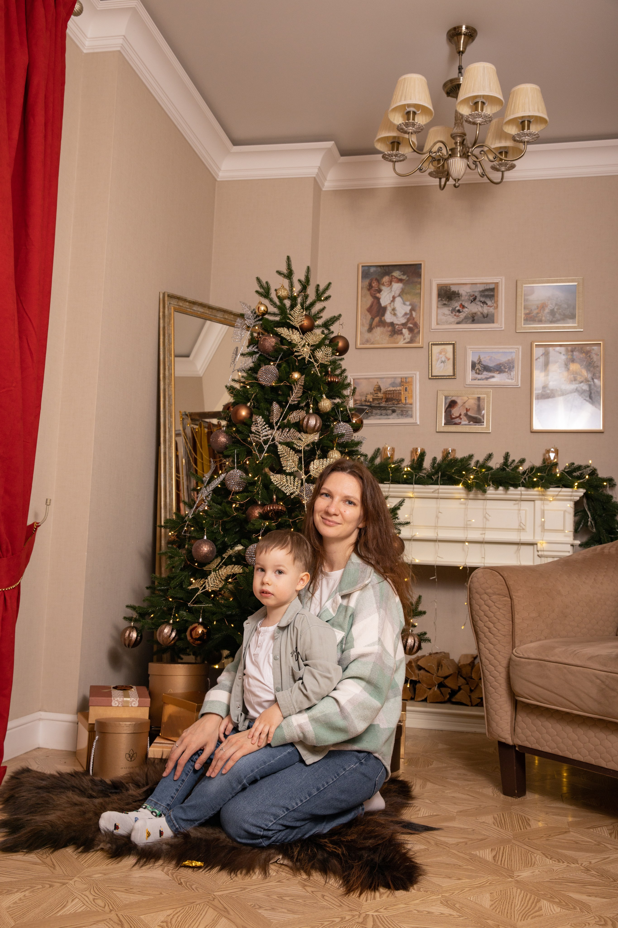 Первые новогодние для Натали. Фотограф в Железнодорожном и Балашихе