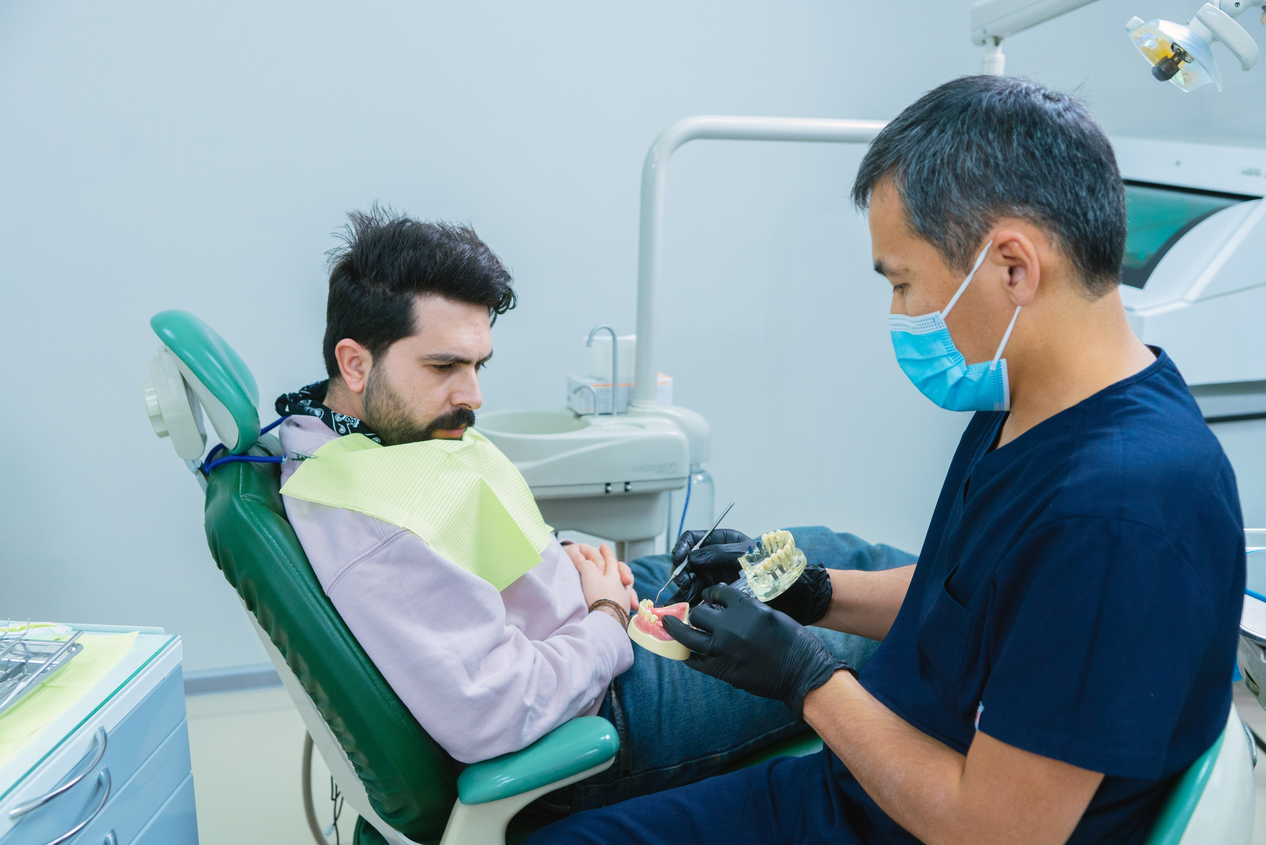 Стоматологическая клиника. Профессиональная съемка в Алматы