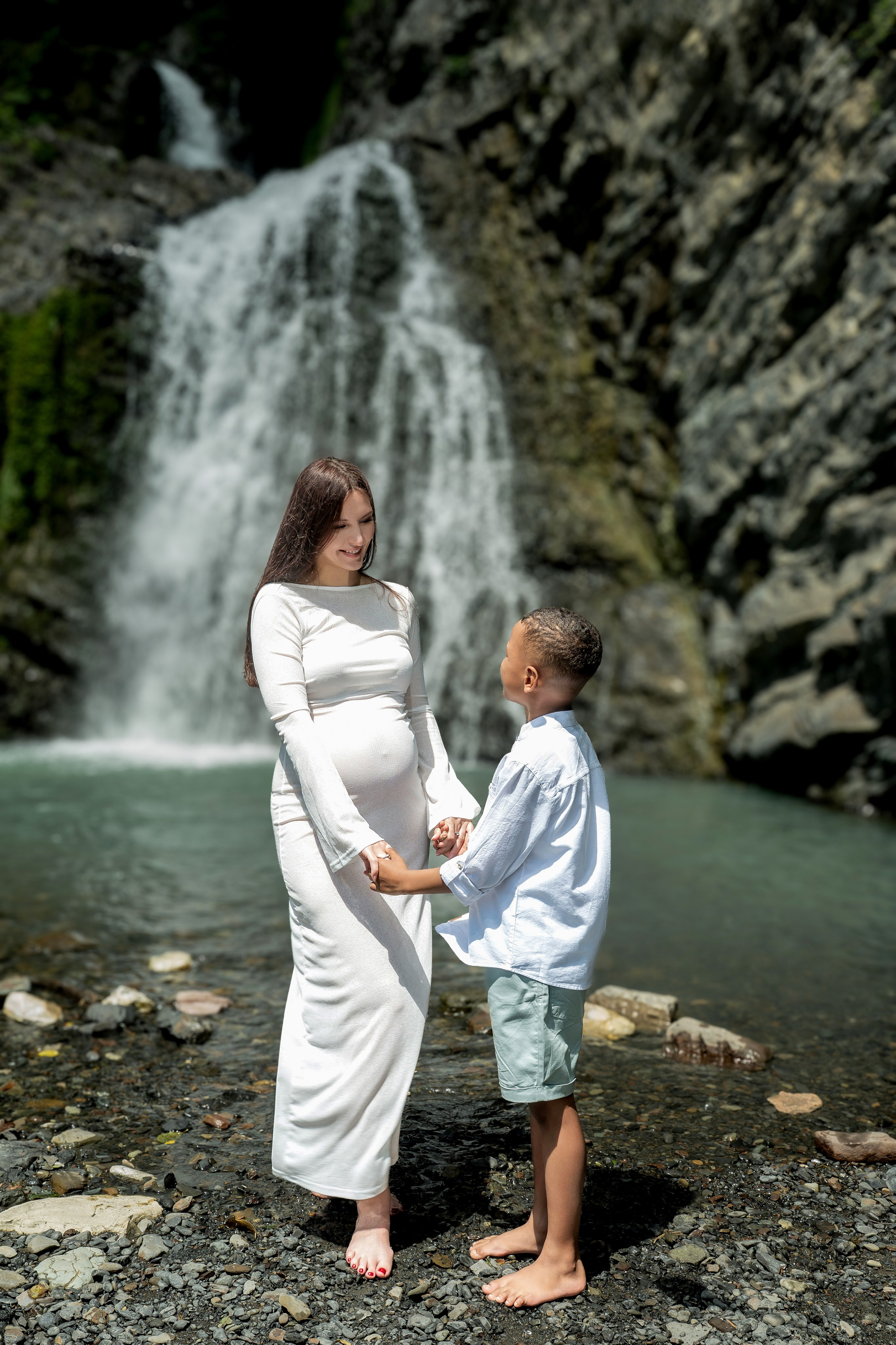 Тьерри и Светлана водопады. Наталья Слесаренко фотограф в Сочи