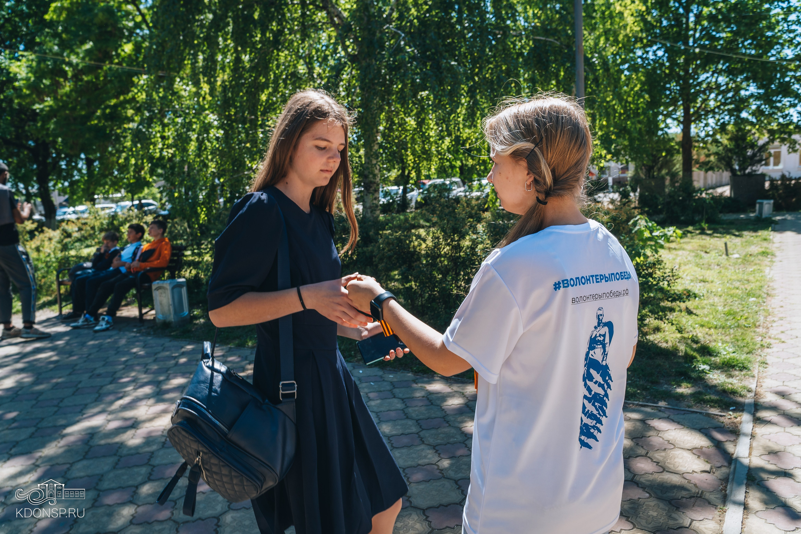 «Георгиевская ленточка». Новотитаровский Дом культуры