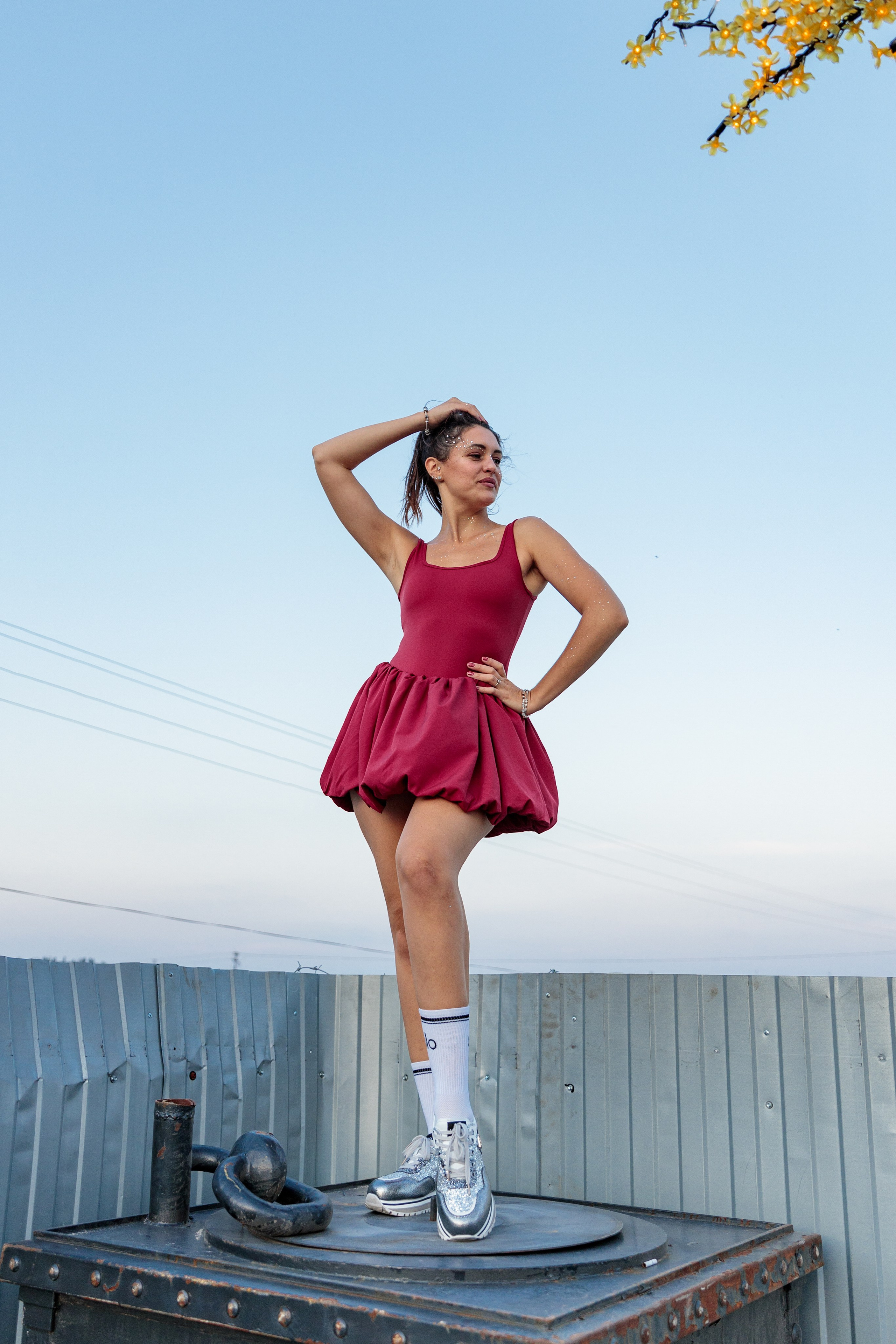 Йога на крыше манежа. Арт фотограф в Саратове, Александр Леонтьев