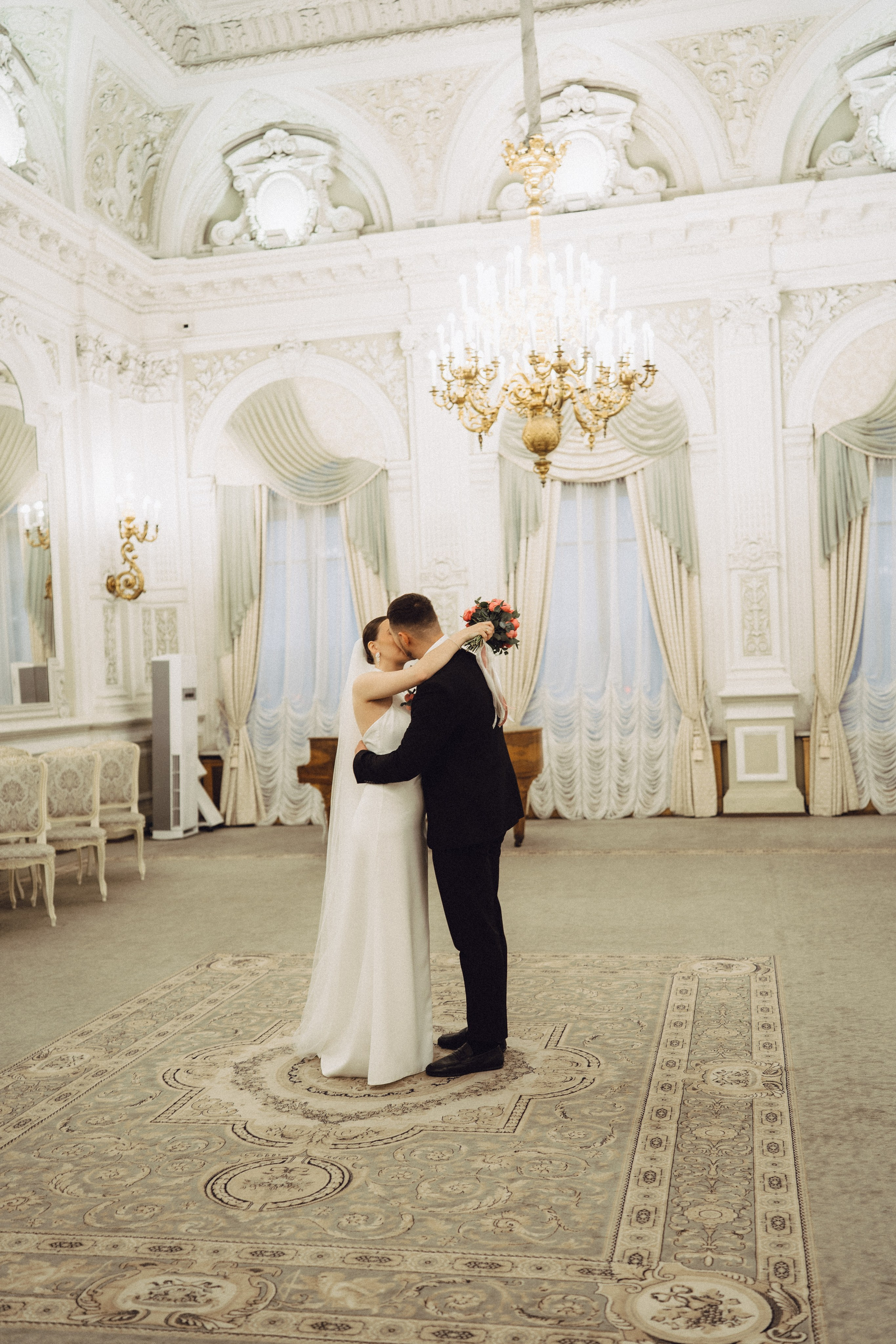 СВАДЕБНАЯ СЬЕМКА В ПЕВОМ ДВОРЦЕ БРАКОСОЧЕТАНИЯ. Профессиональный фотограф, Санкт-Петербург — Виктория Богомолова