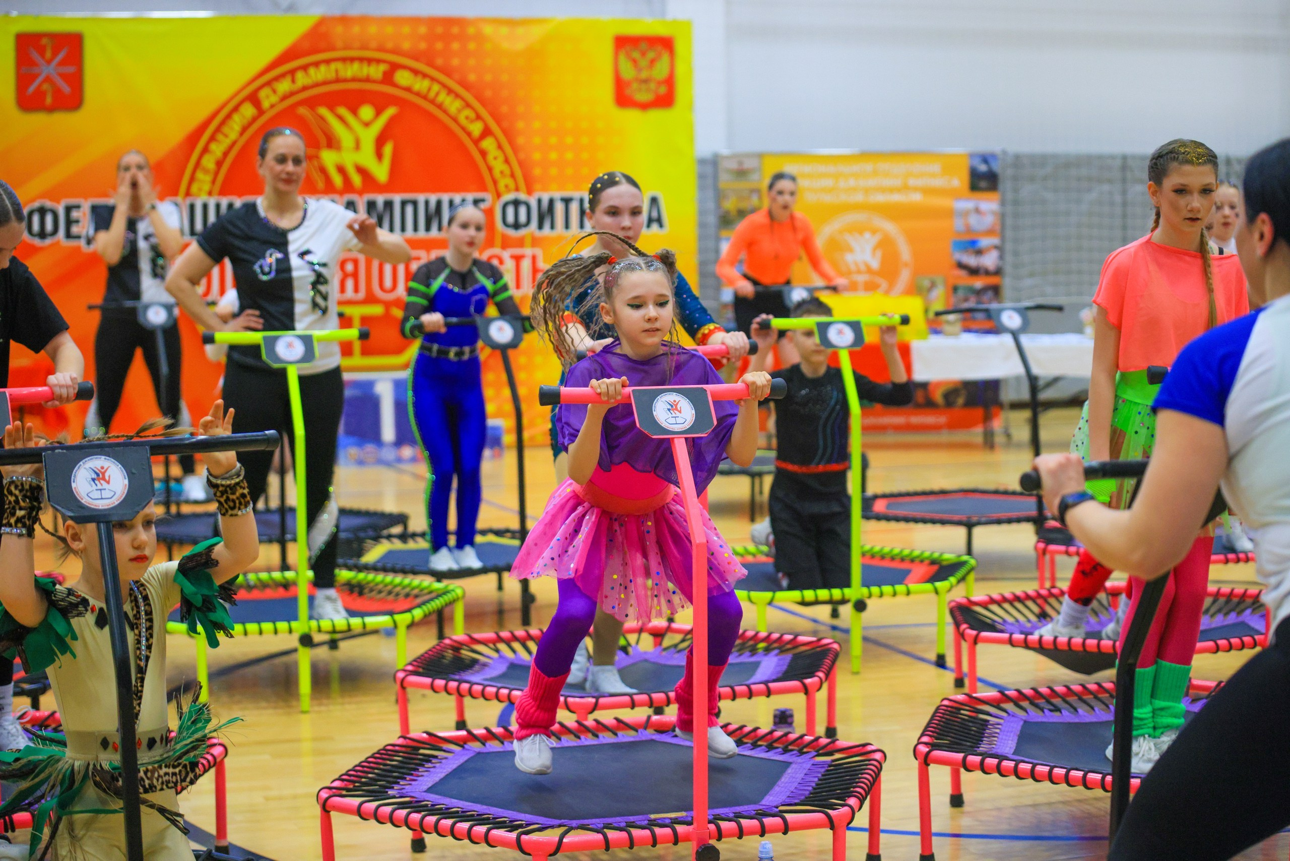 Фитнес Джампинг Соренования ЦФО. Фотограф в Туле Крупский АнДРей. Фотостудия «КАДР71» в Туле