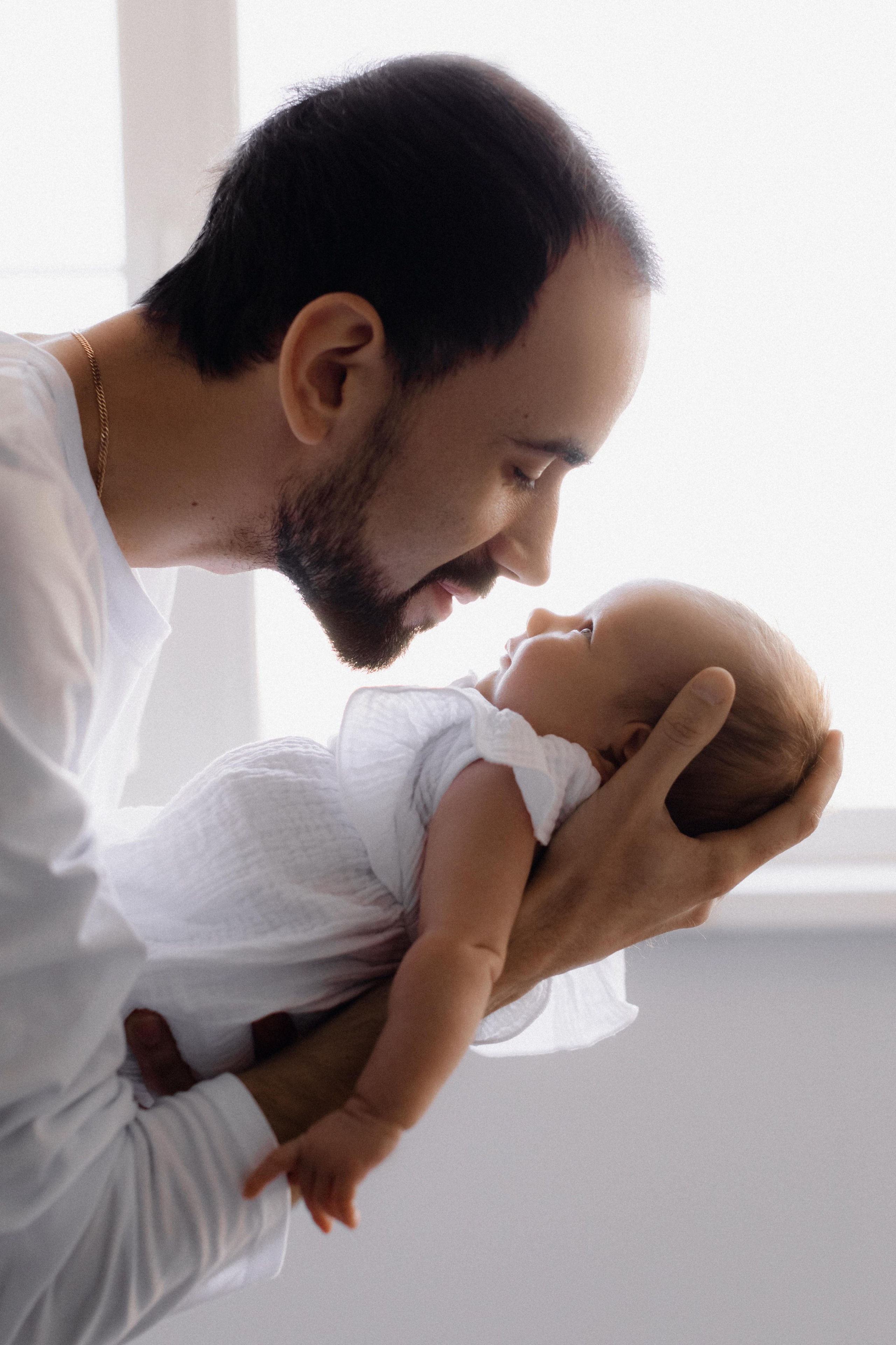 Домашняя фотосессия. Ксю, Вова и Оливия. Фотограф в Москве Ольга Сатони