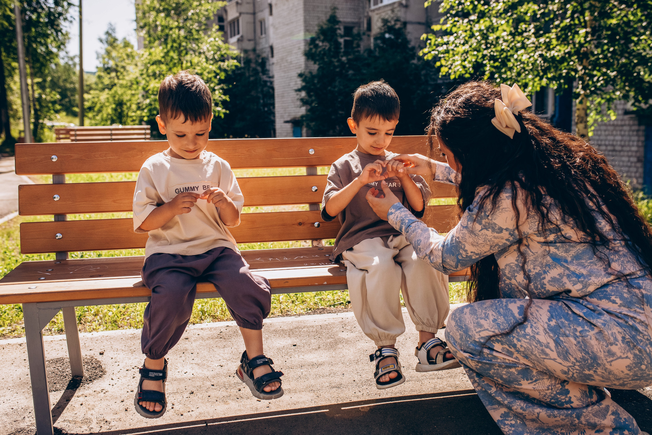 Суренчик и Кирюша. Семейный и детский фотограф город Тында Дарья