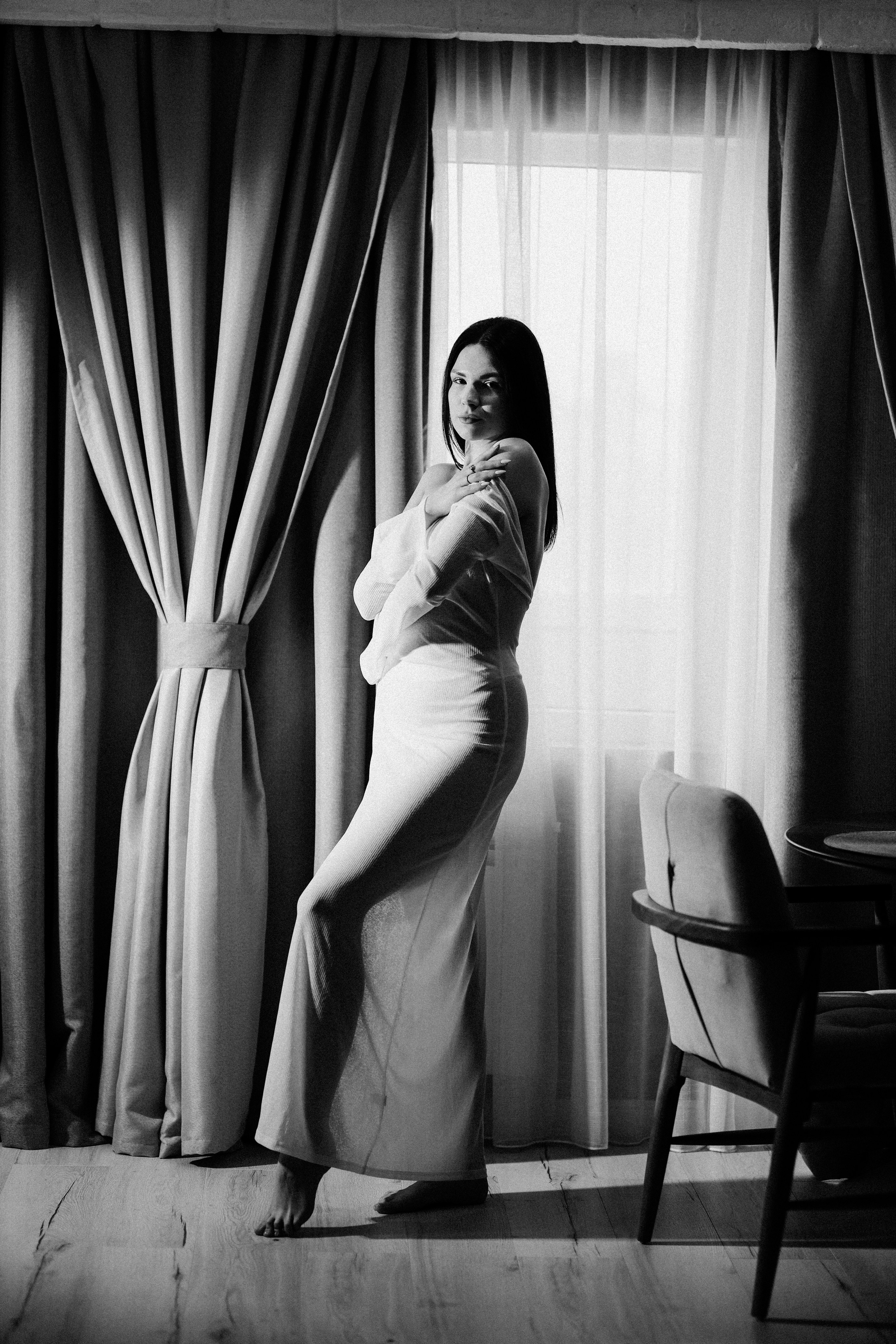 ЧБ. Фотограф в Жезказгане. Графический дизайнер