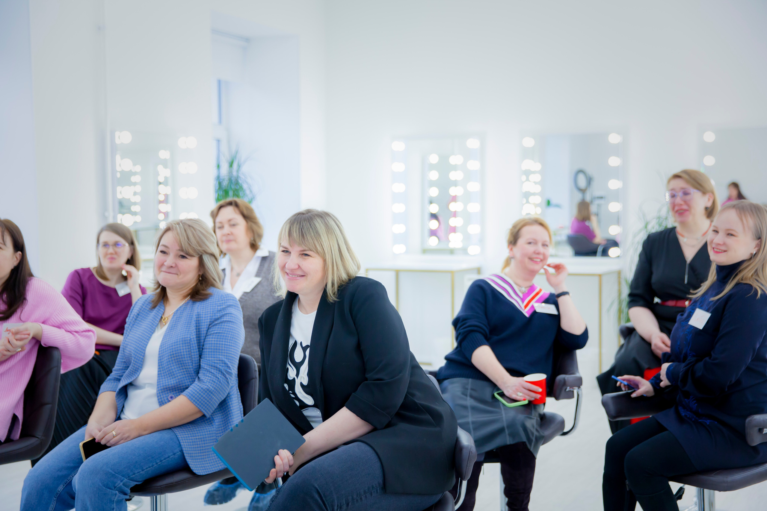 Мастер — класс Анастасии Варенцовой и Марии Адамович «Личный бренд». Фотограф Александра Степанова