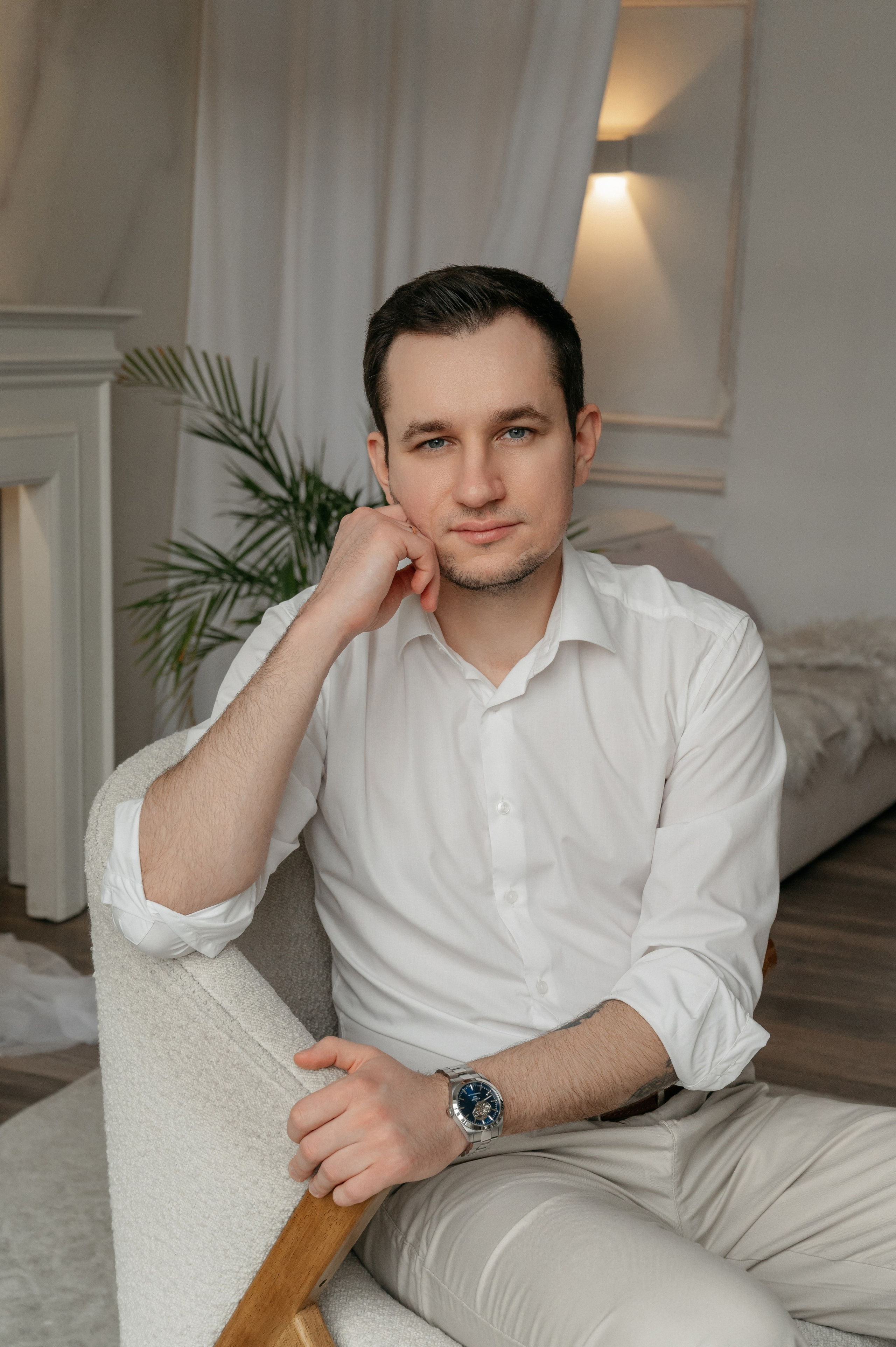 Годовасие малышки Киры в студии. Свадебный фотограф Мария Строгонова