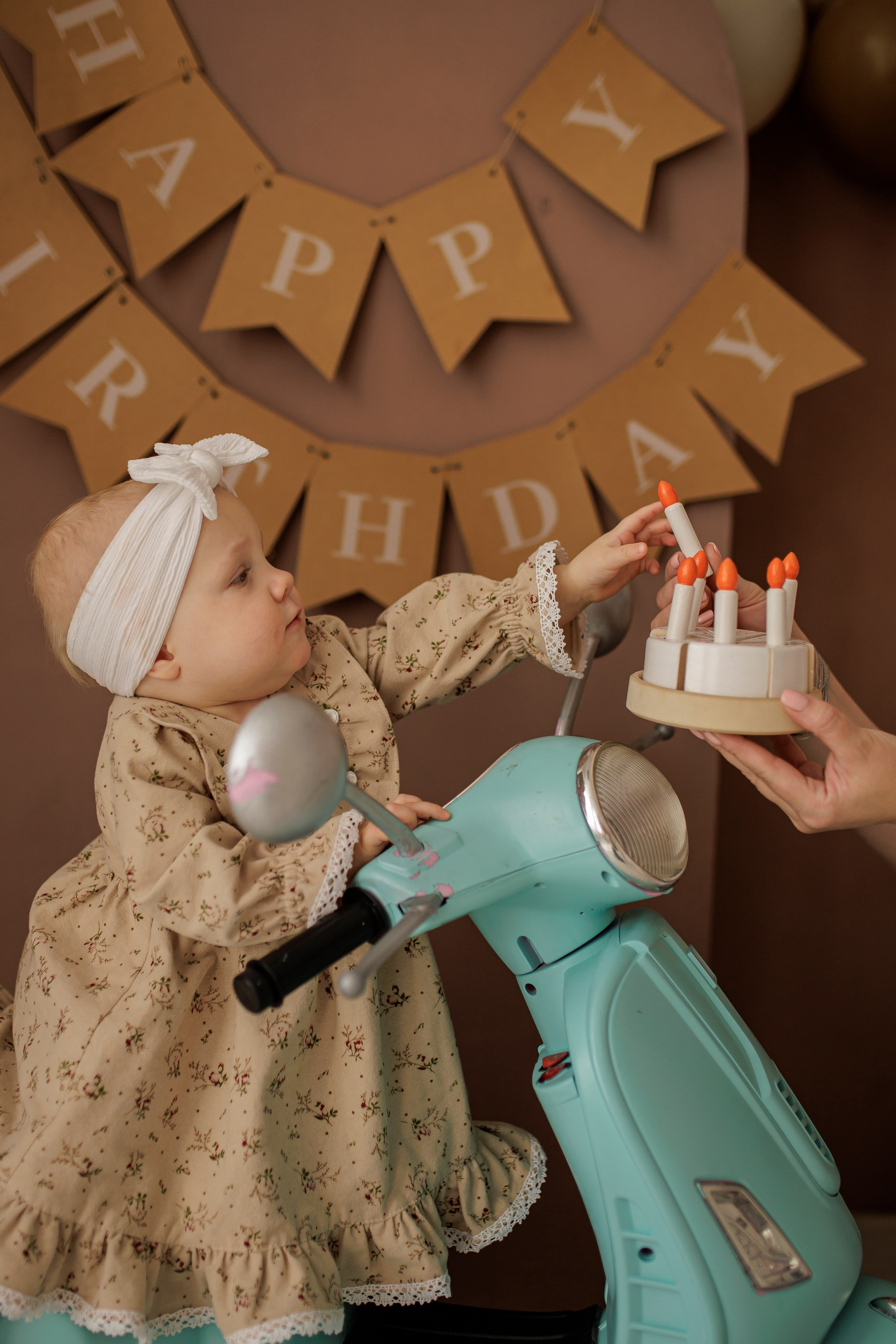 Сьемка годика для Анечки. Семейный и детский фотограф в Рязани Васюгова Мария