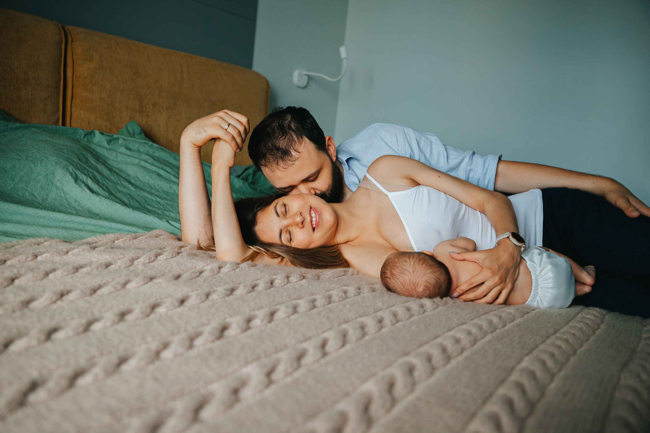 Олег, Саша и Аня. Семейный lifestyle фотограф в Санкт-Петербурге Людмила Пахомова