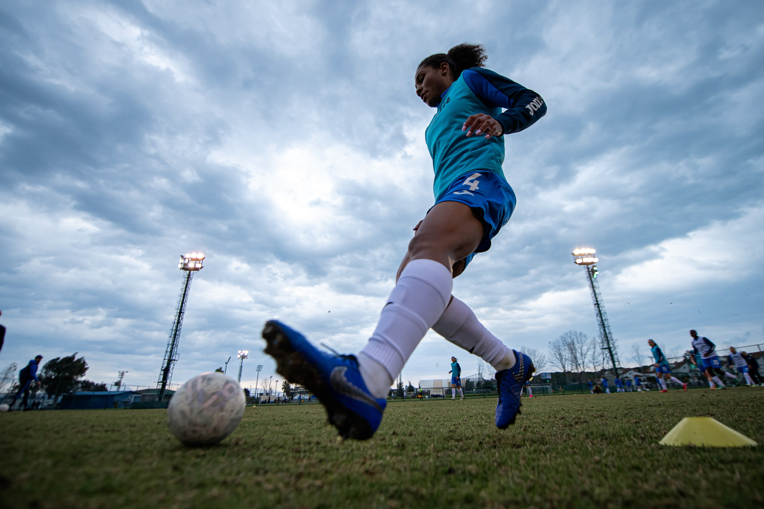 Dynamo women’s team training camp in Turkey, 2024. Фотограф Кирилл Сафонов