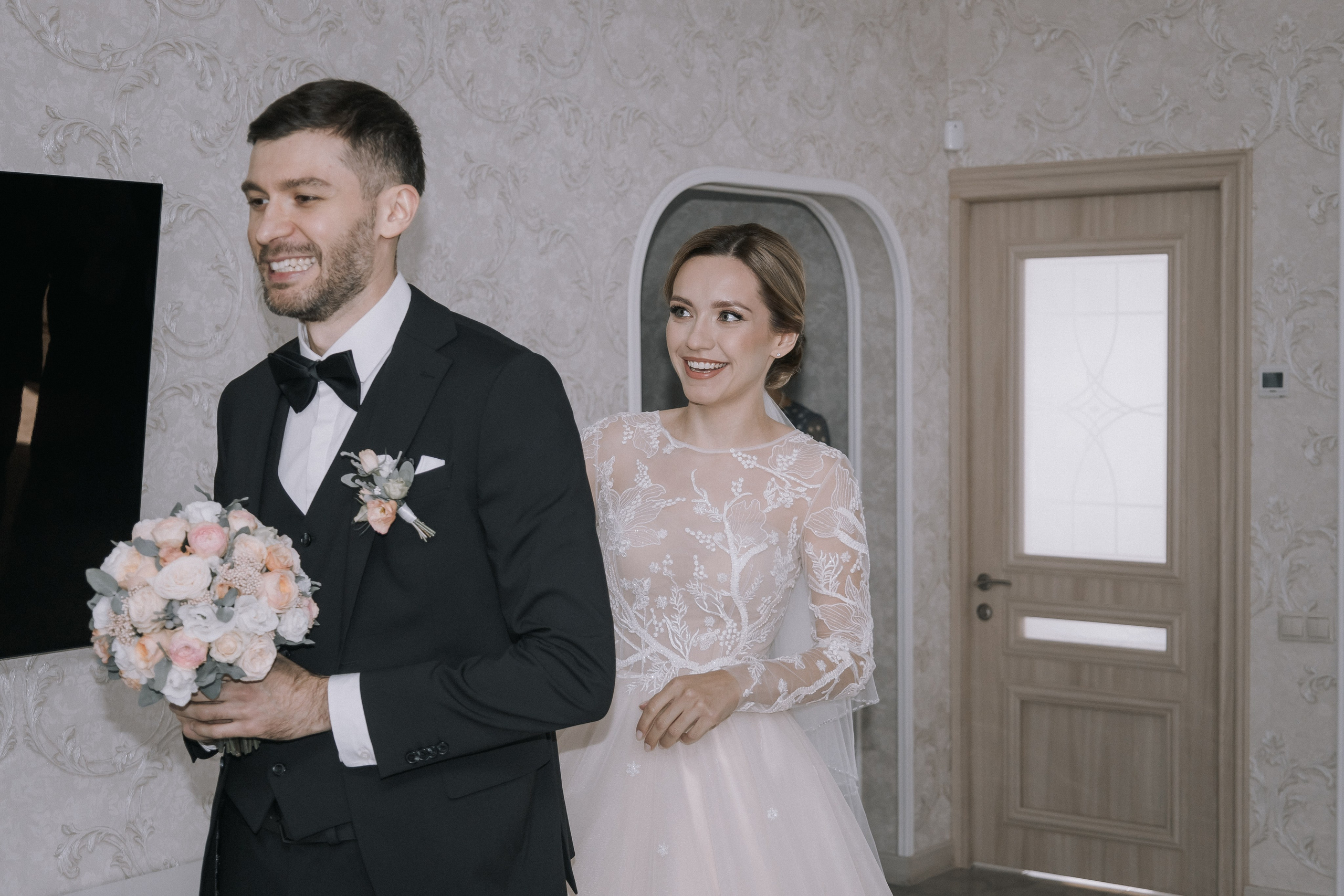 Свадебный день. Дарья и Джем. Свадебная фотография. Арина Рубах