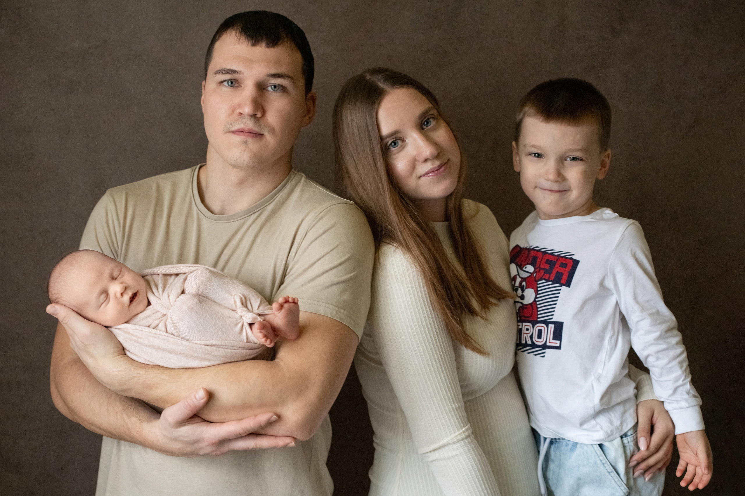 Анастасия до/после. Фотограф новорожденных в Екатеринбурге Татьяна Продан