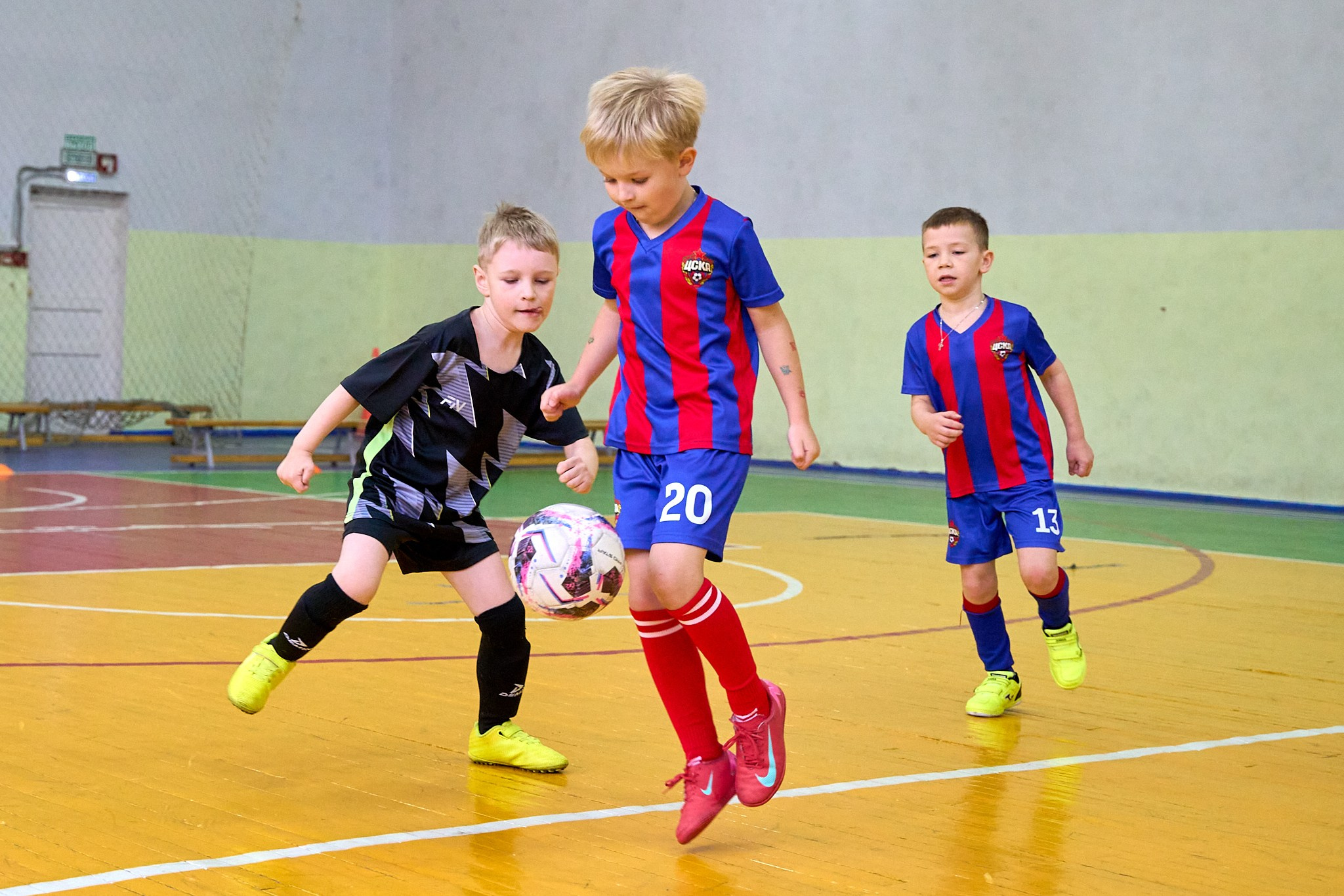 Детский футбол в зале. Главная