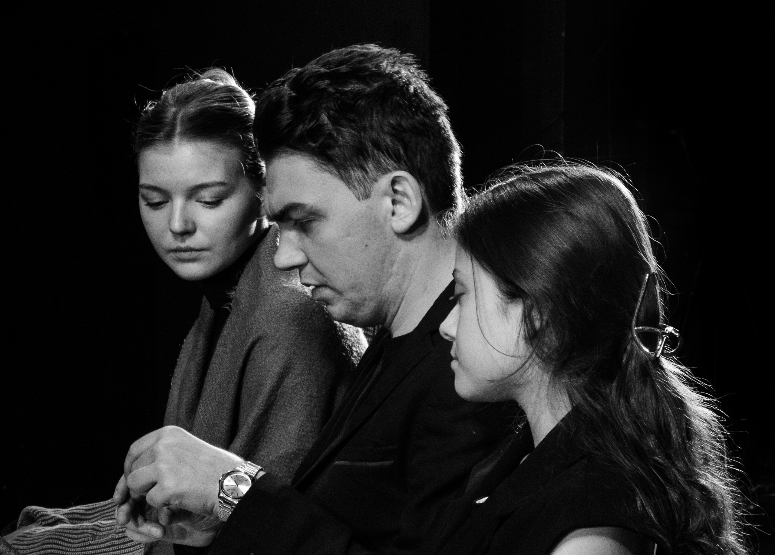 Фестиваль студенческих спектаклей «Первый план». Репетиции студентов ГИТИС и ВТУ им. Щепкина. Дмитриева Елена. Портретный и ню-фотограф в Москве