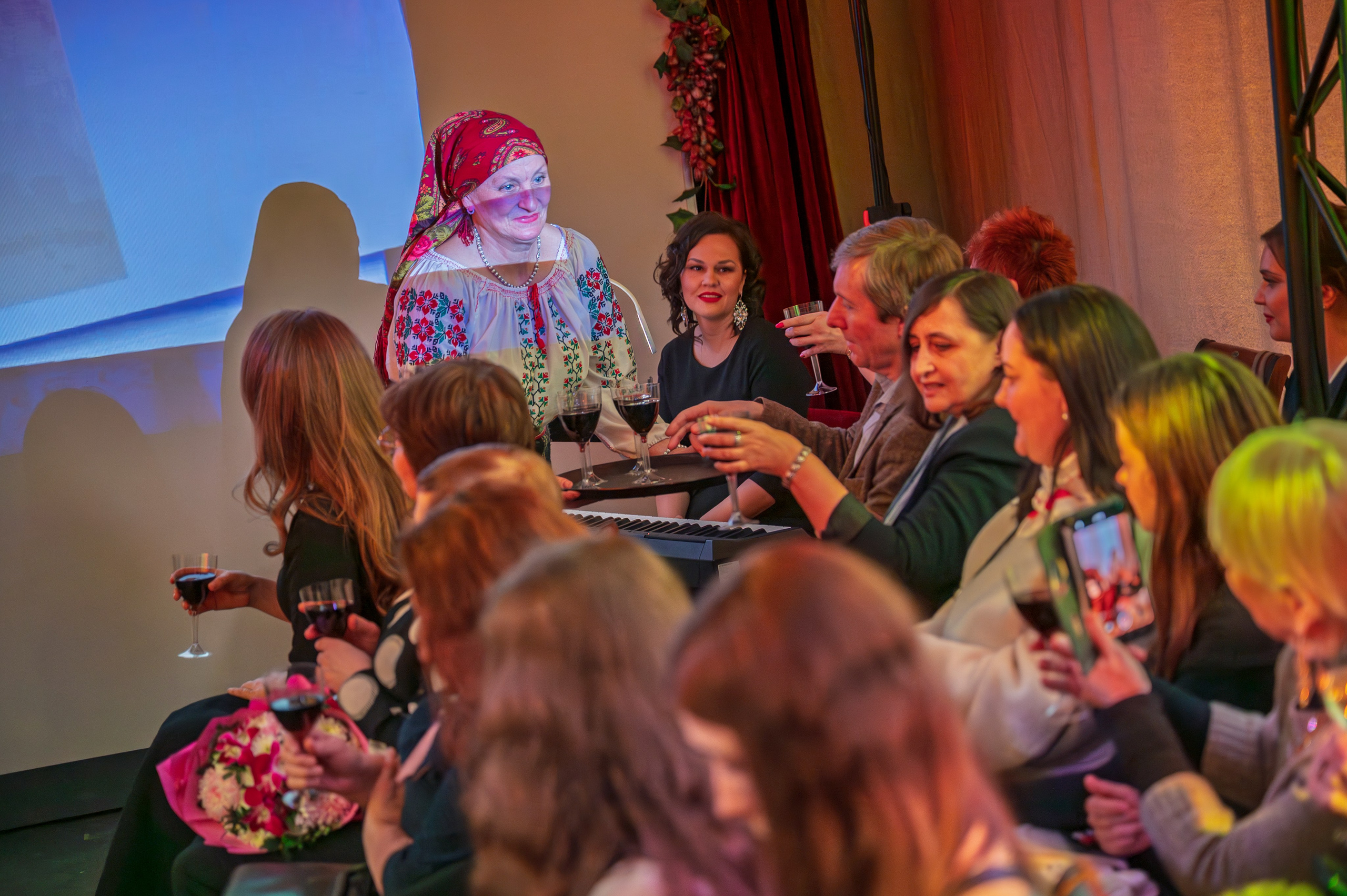 Вечер памяти Лилии Амарфий в камерном пространстве Московского театра оперетты. 2025. Фотограф Анна Мельникова | Москва