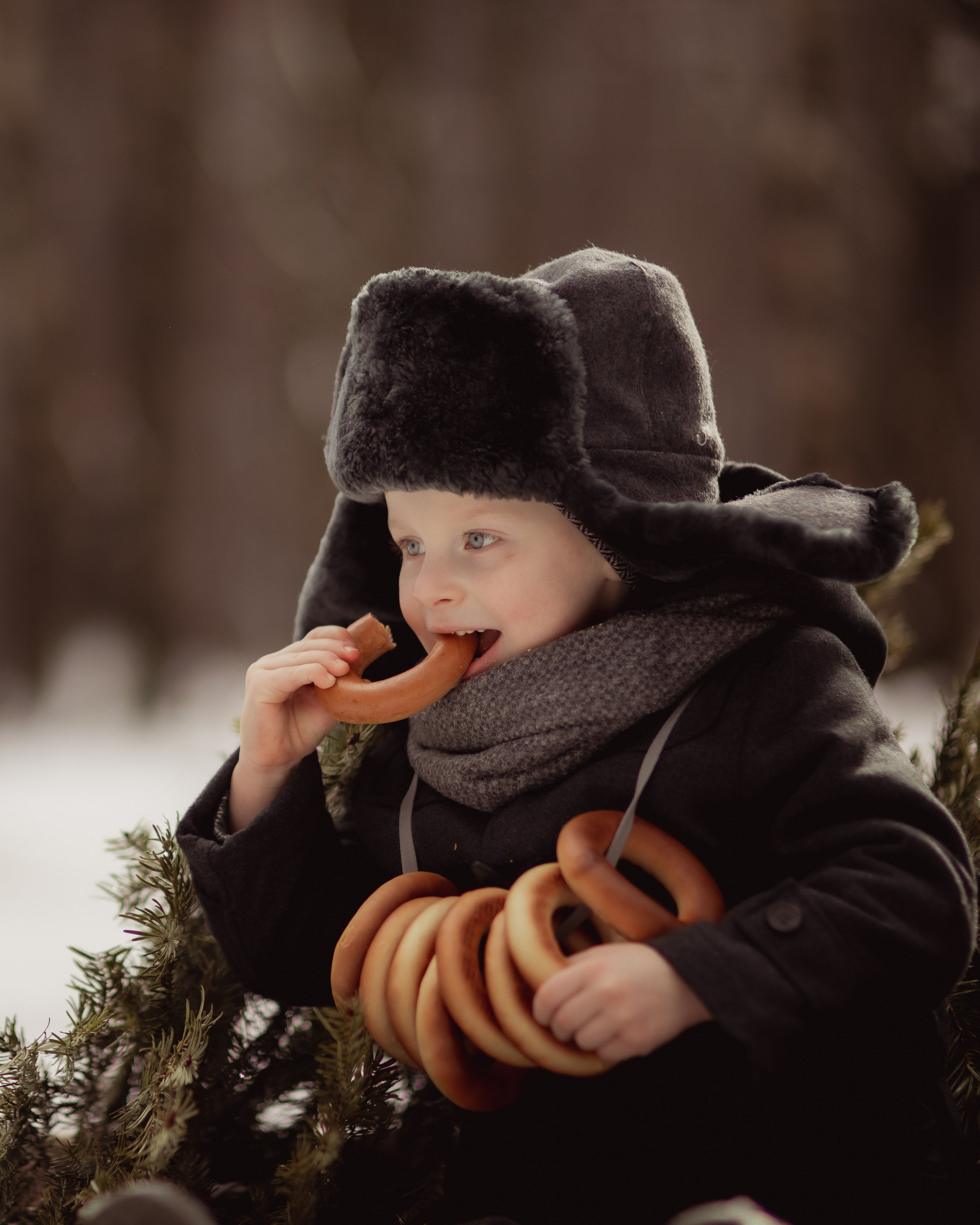 Зимние узоры. Семейный фотограф в Москве