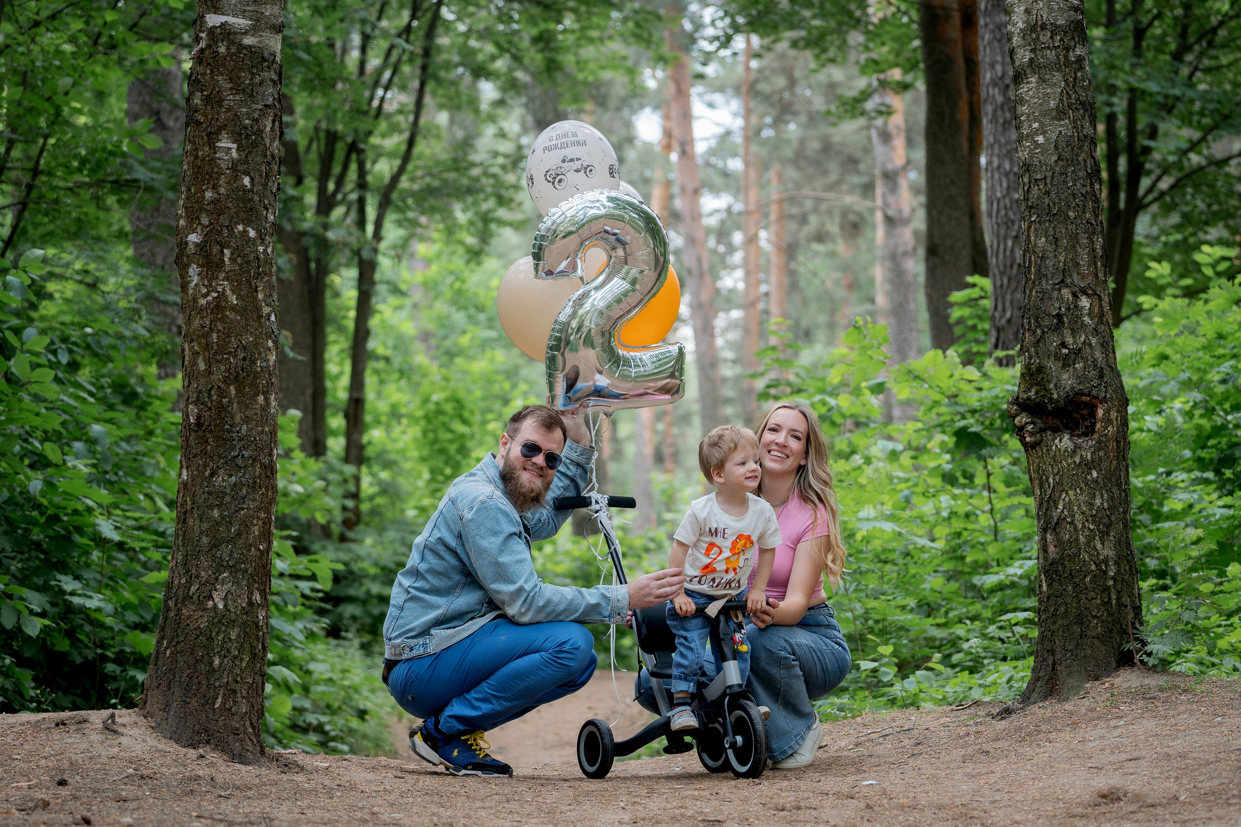 Фотосессия в кругу семьи в Москве. Портретный фотограф Олеся Владимирова в Москве